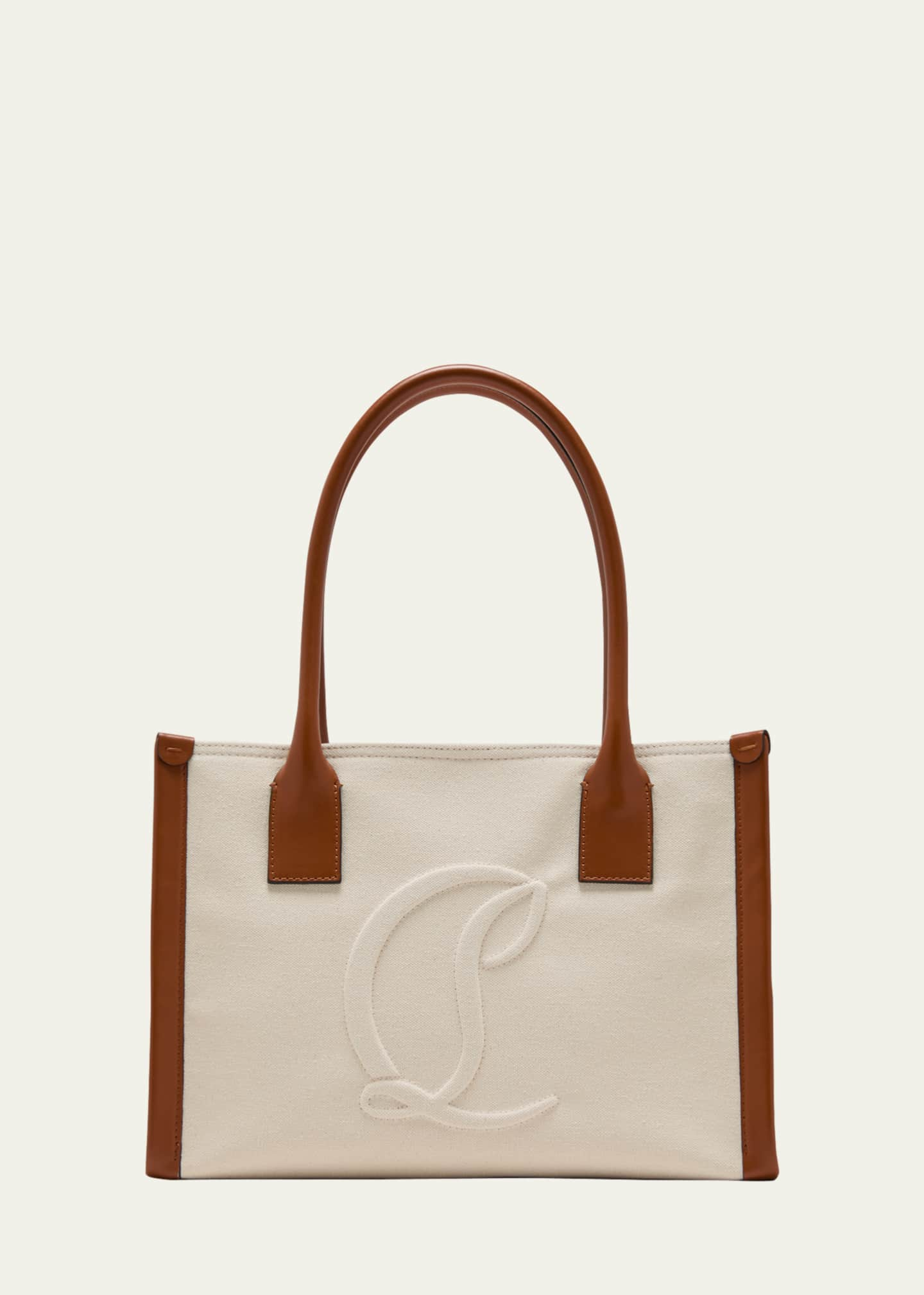 Christian Louboutin By My Side Small Canvas Tote Bag - Bergdorf