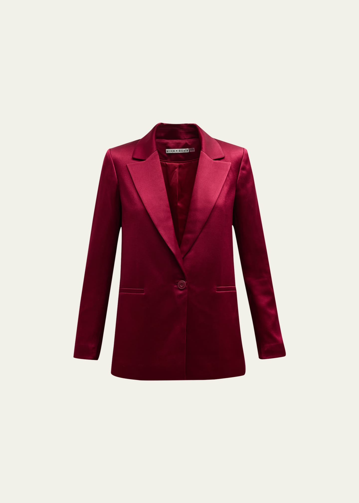 Burgundy boyfriend blazer on sale