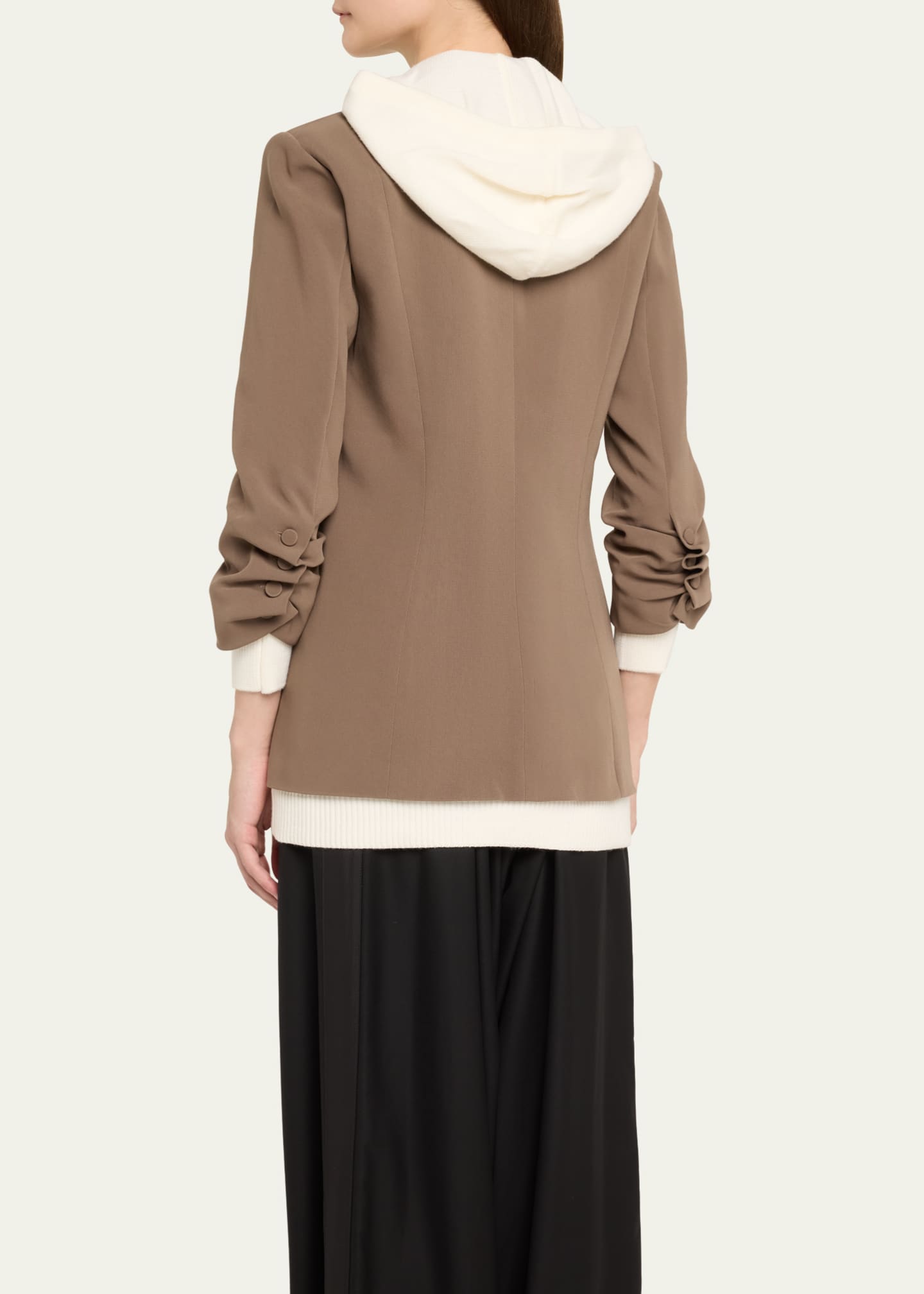 Threaded Pear Khloe Mixed Texture Knit Sweater