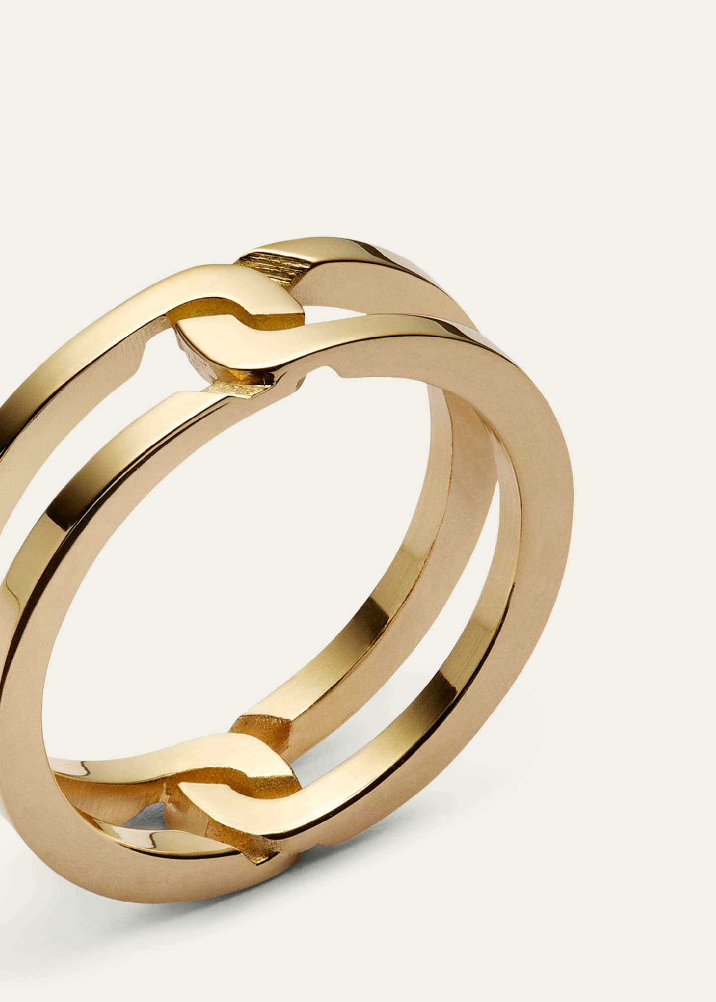 KINRADEN Men's Breeze Recycled 18K Gold Ring Image 2 of 2