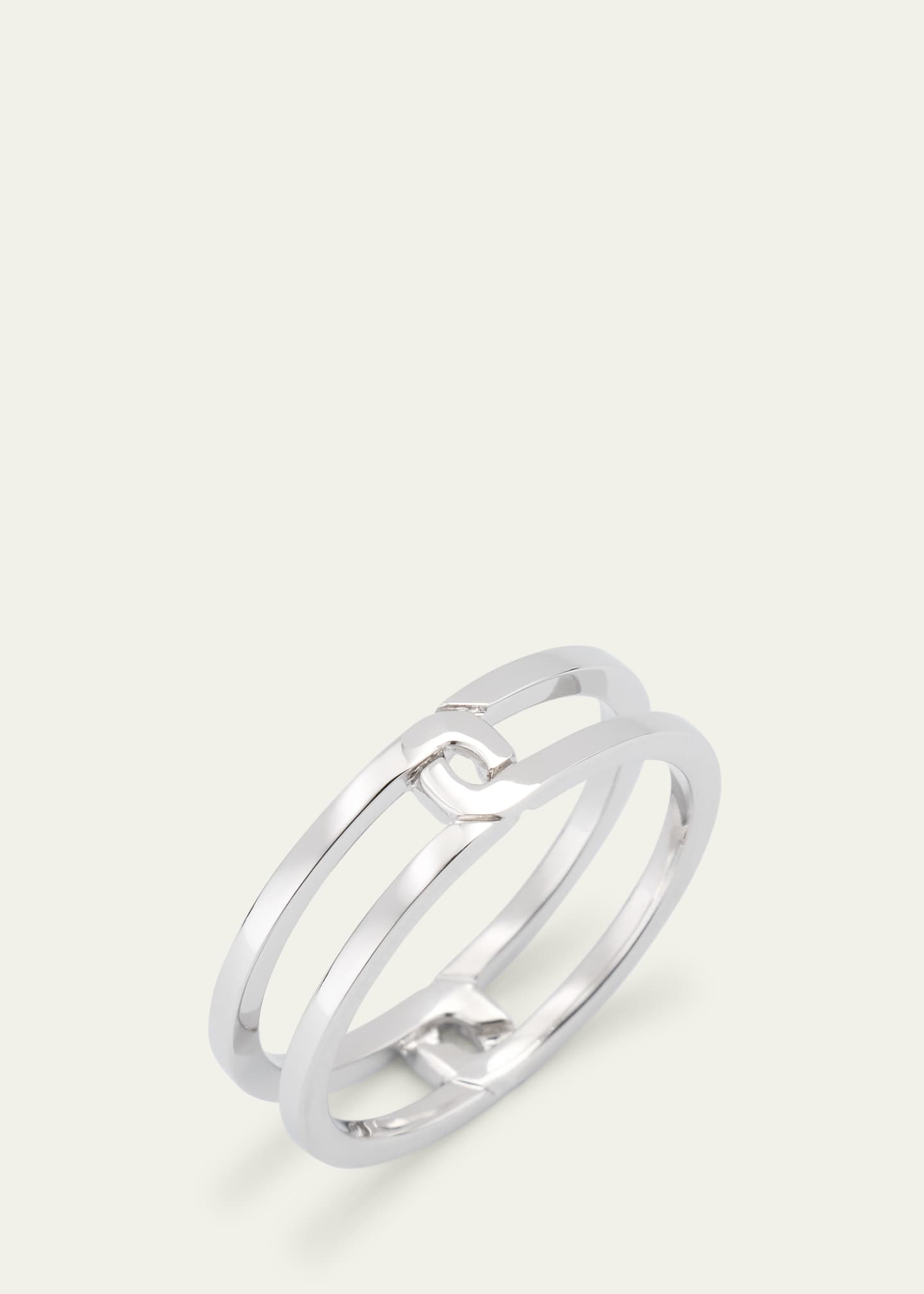 KINRADEN Men's Recycled Sterling Silver Breeze Ring Image 3 of 4