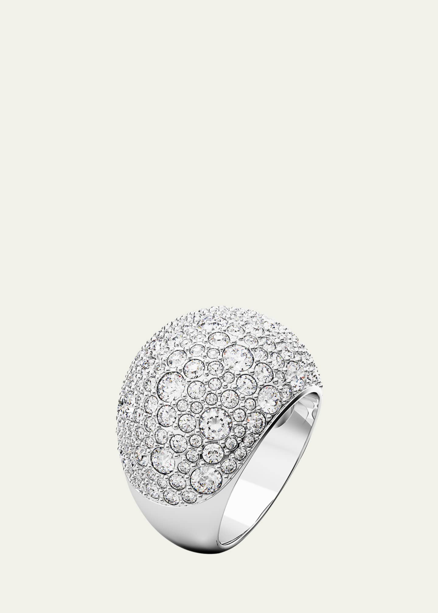 Swarovski circle ring sale