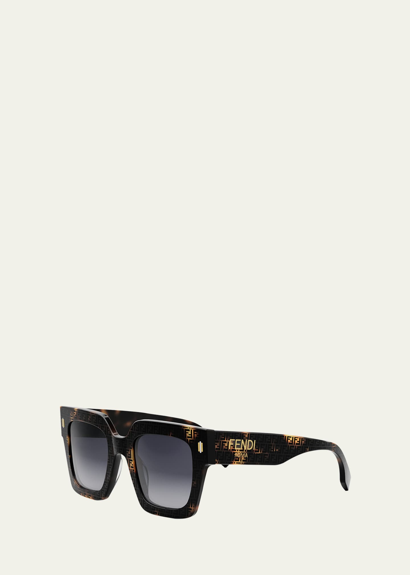 Fendi Fendi Roma Square Sunglasses Bergdorf Goodman