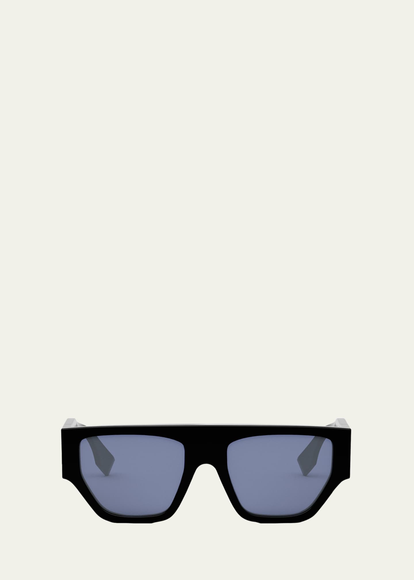Fendi O Lock Flat Top Nylon Cat Eye Sunglasses Bergdorf Goodman