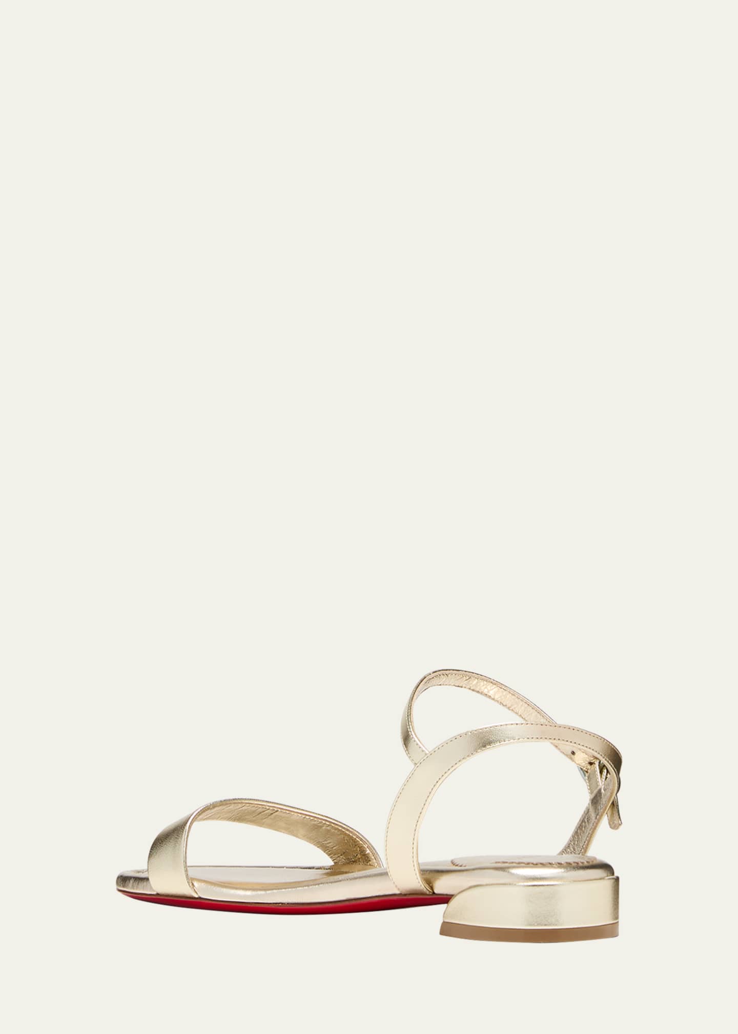 Christian Louboutin Sweet Jane Red Sole Ankle-Strap Sandals Image 4 of 5