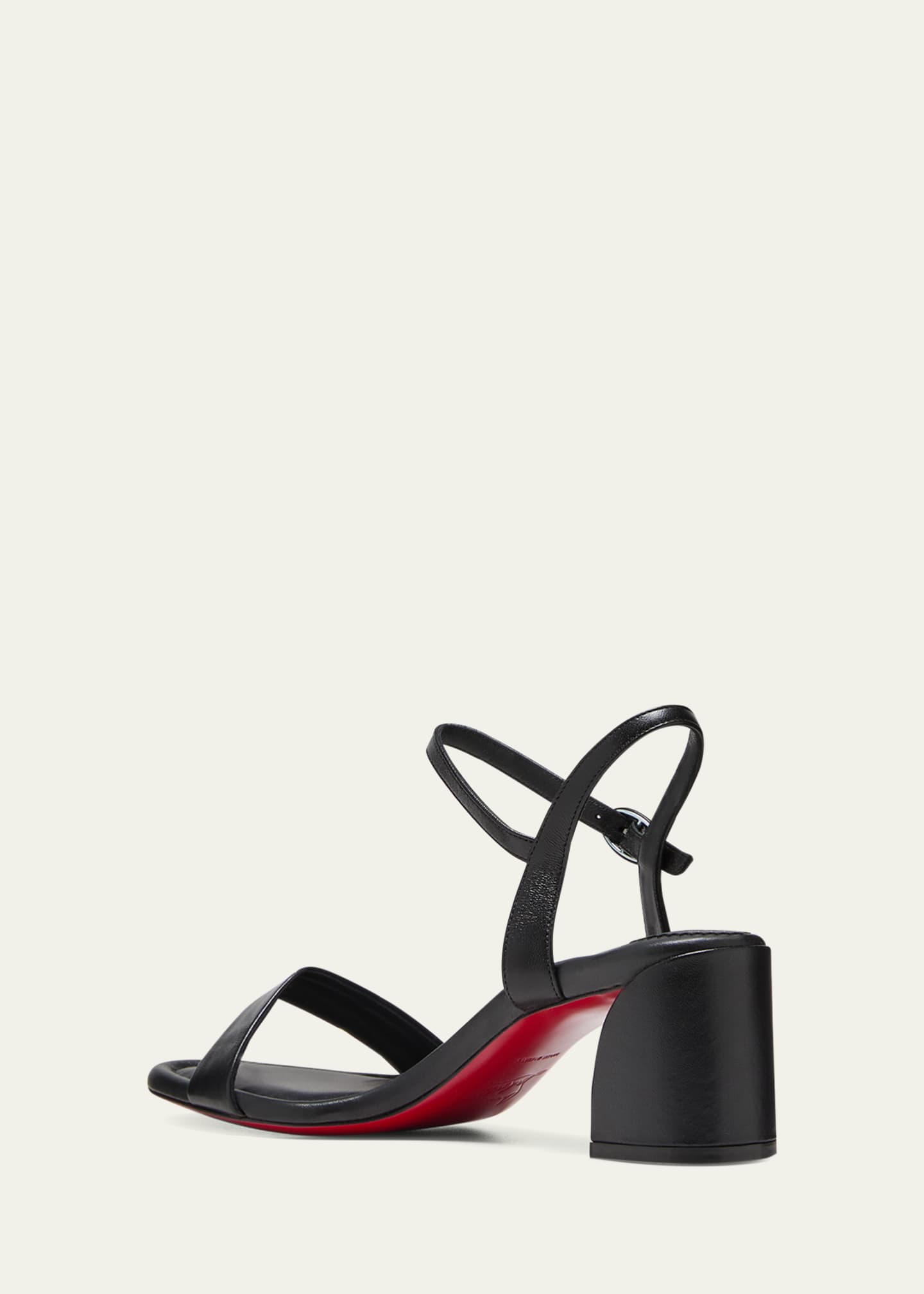 Christian Louboutin Miss Jane Red Sole Ankle-Strap Sandals Image 4 of 6