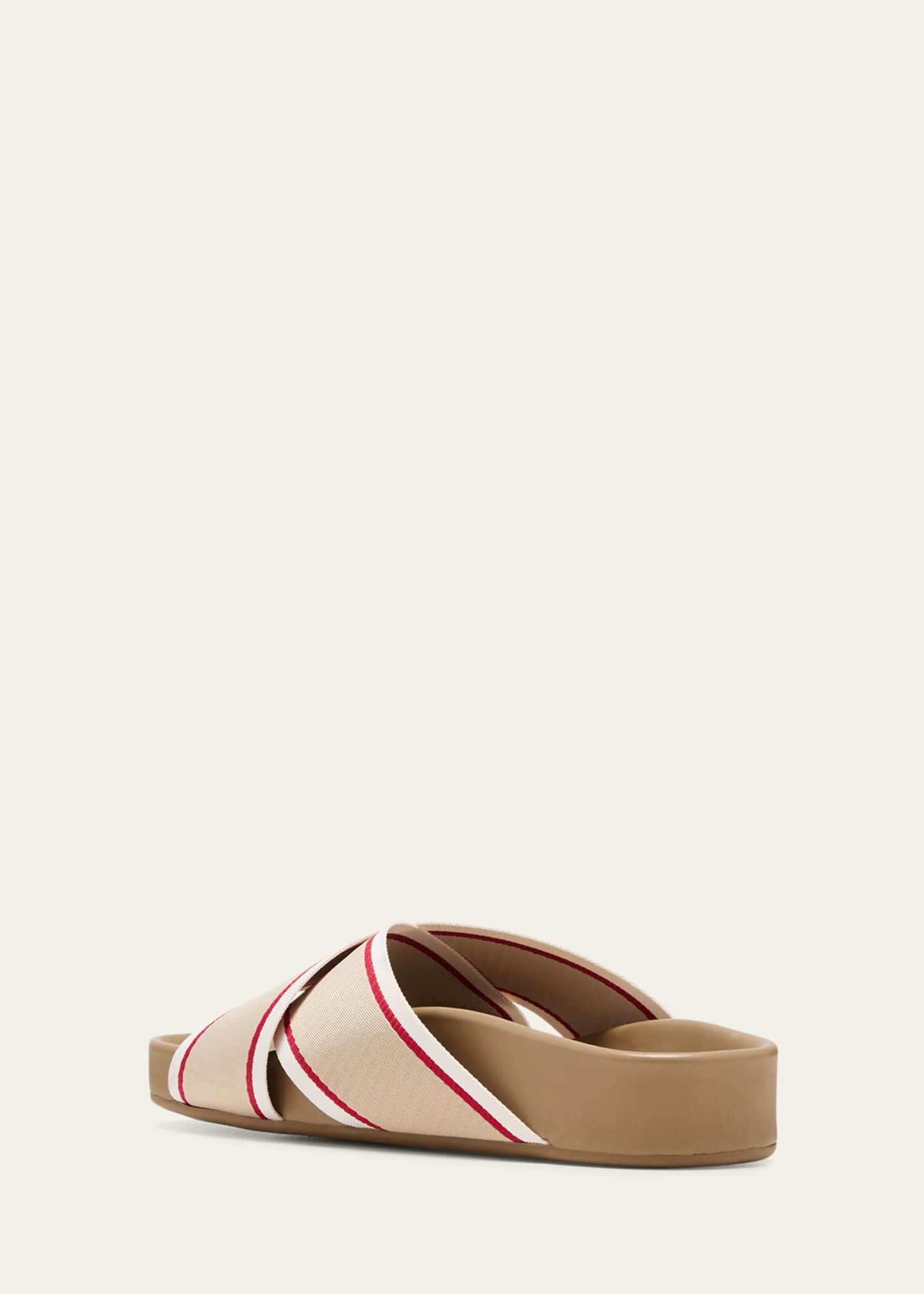 Christian Louboutin Hot Cross Bizz Donna Web Slide Sandals