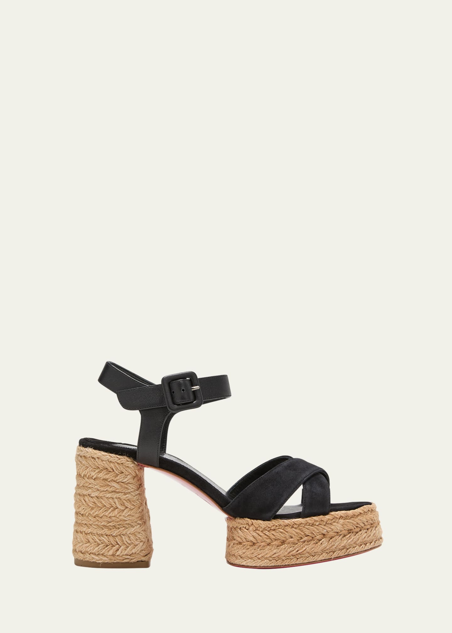 Louboutin espadrille sandals shop