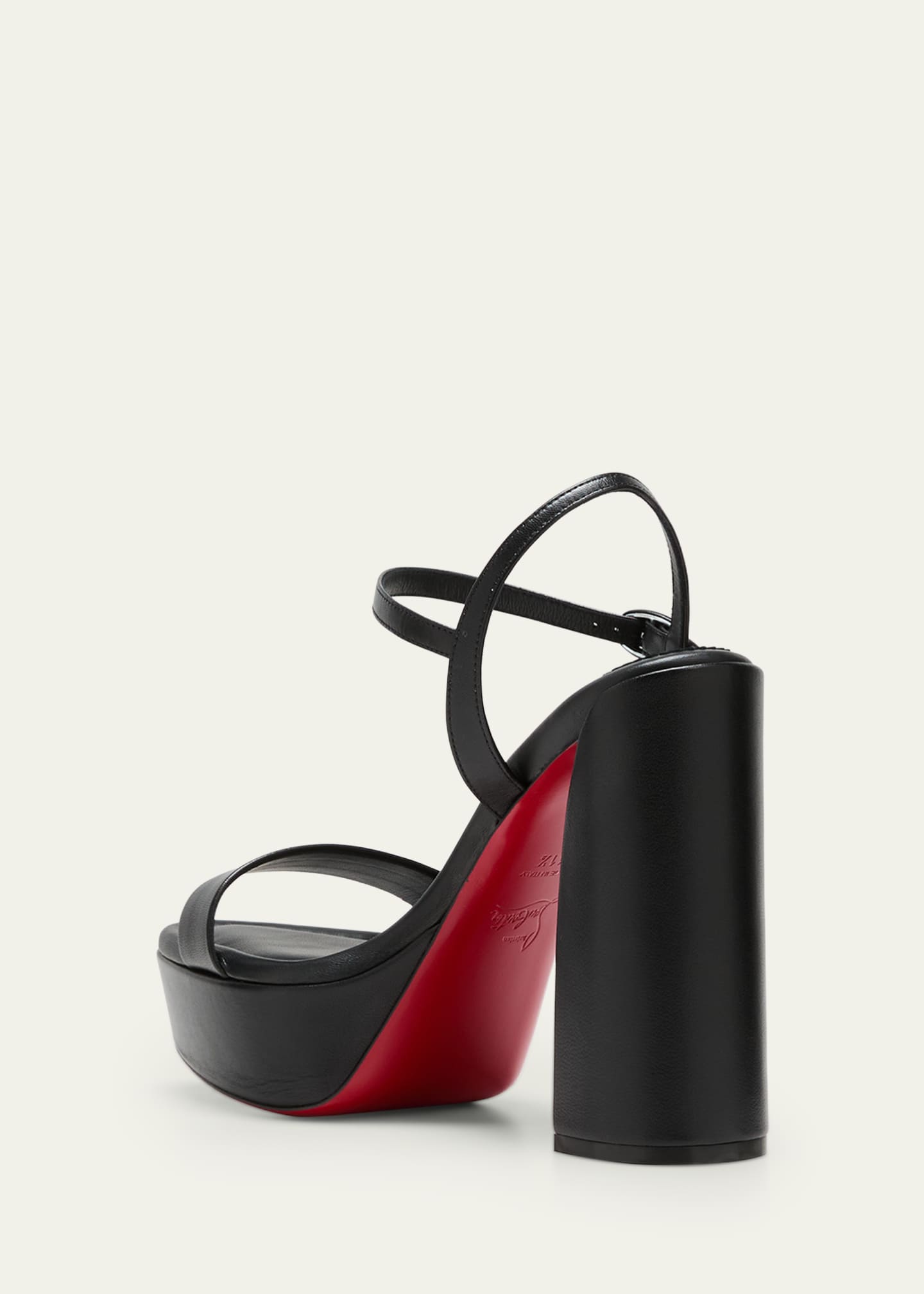 Red platform sandals online