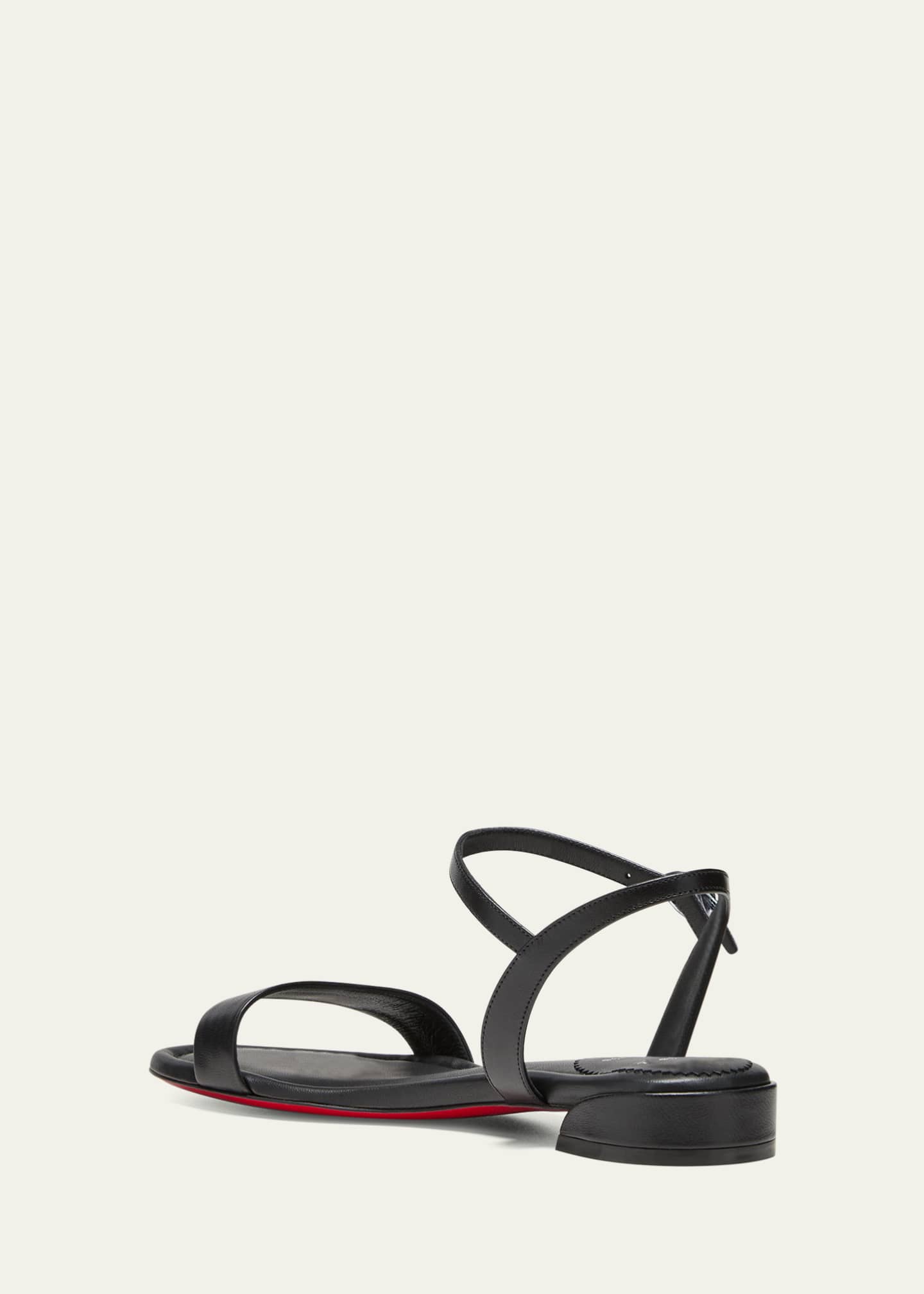 Christian Louboutin Sweet Jane Red Sole Ankle-Strap Sandals Image 4 of 6