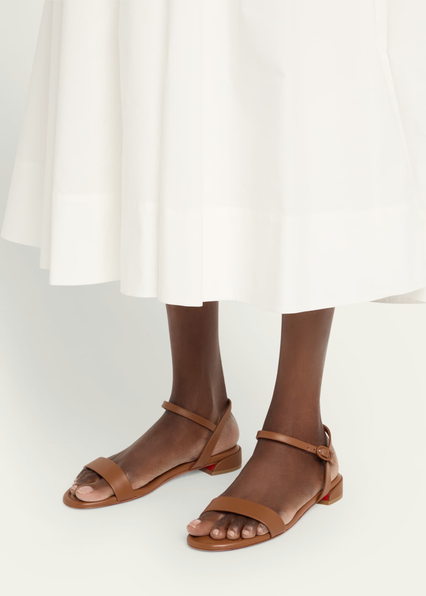 Christian Louboutin Sweet Jane Red Sole Ankle-Strap Sandals Image 2 of 6