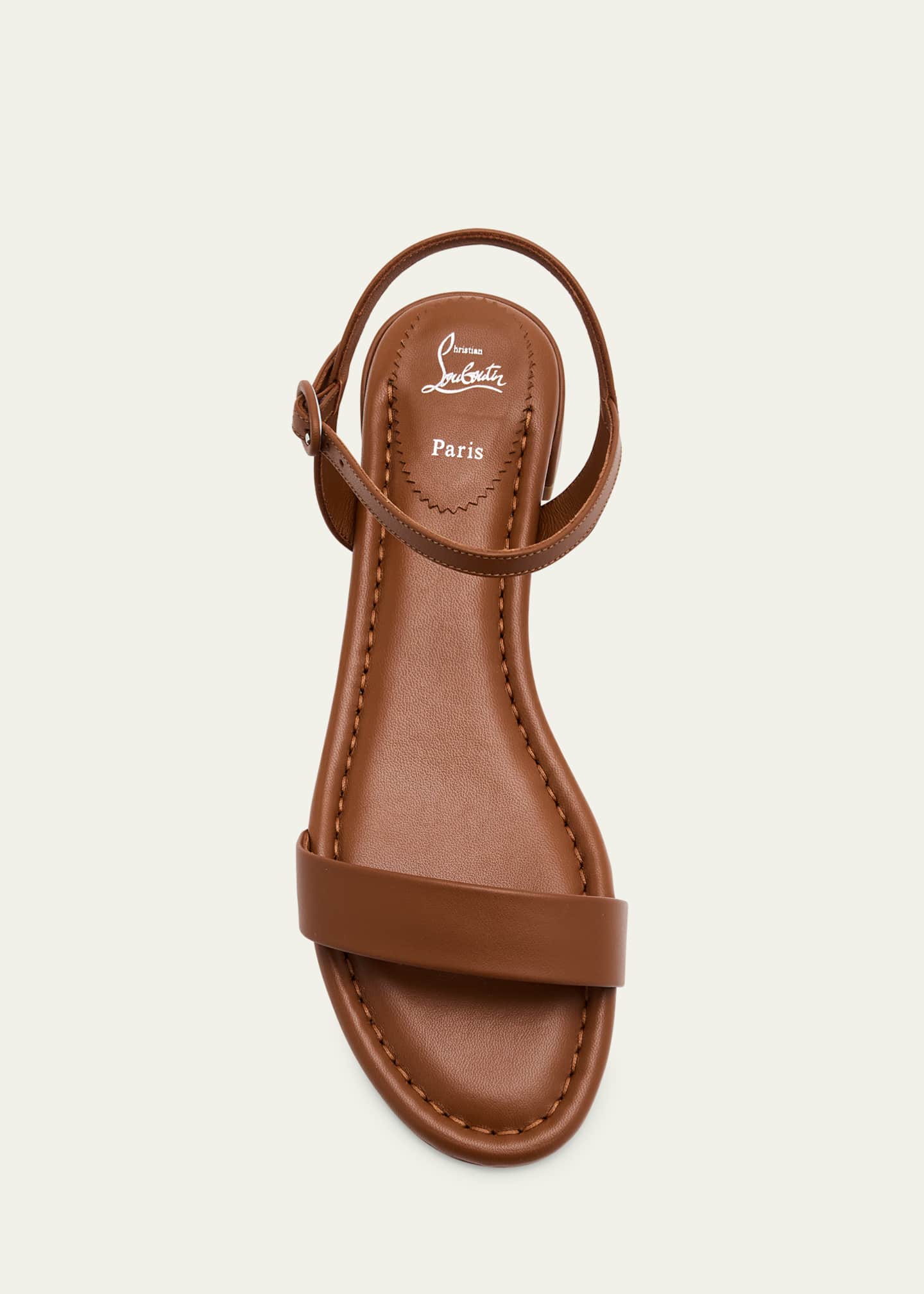Christian Louboutin Sweet Jane Red Sole Ankle-Strap Sandals Image 6 of 6