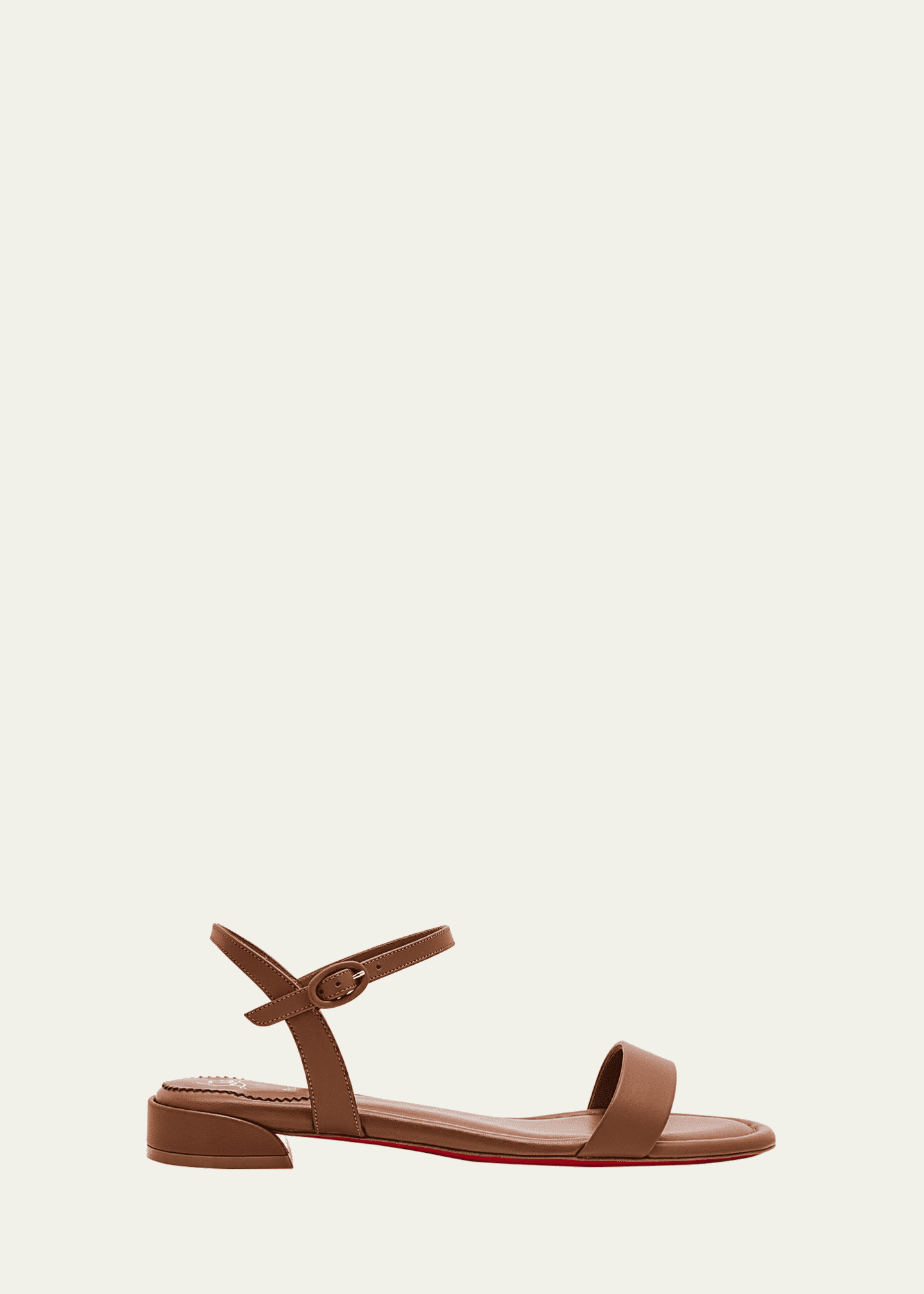 Christian Louboutin Sweet Jane Red Sole Ankle-Strap Sandals Image 1 of 6