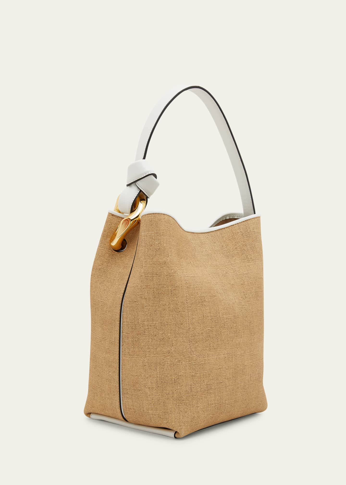 Jute bucket bag sales