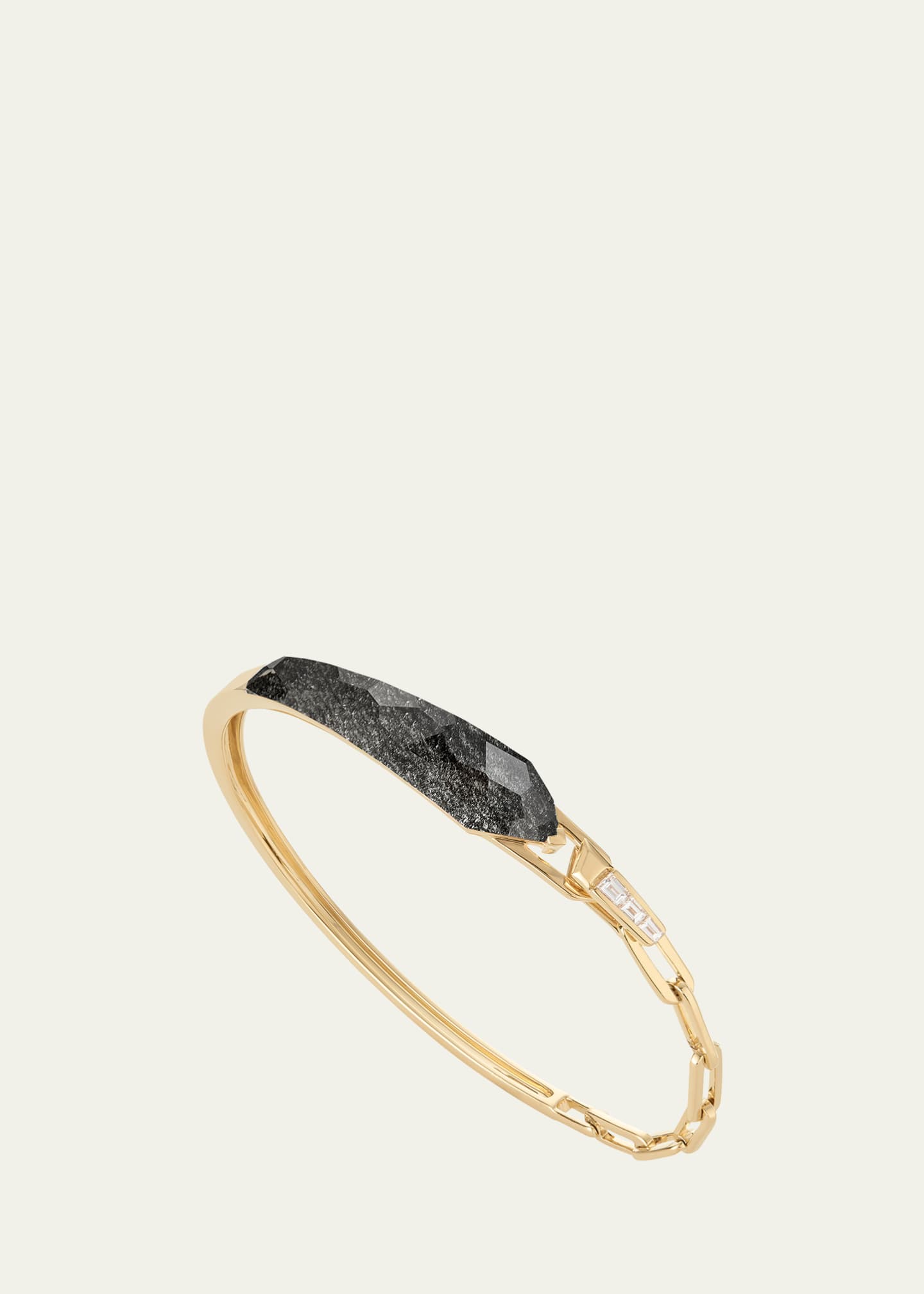 Stephen ster CH2 Slimline Shard Linked Bracelet with Obsidian