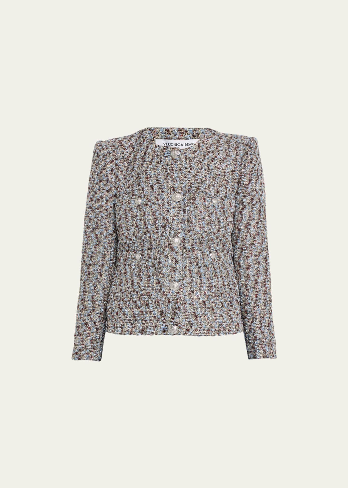Veronica beard leopard blazer discount