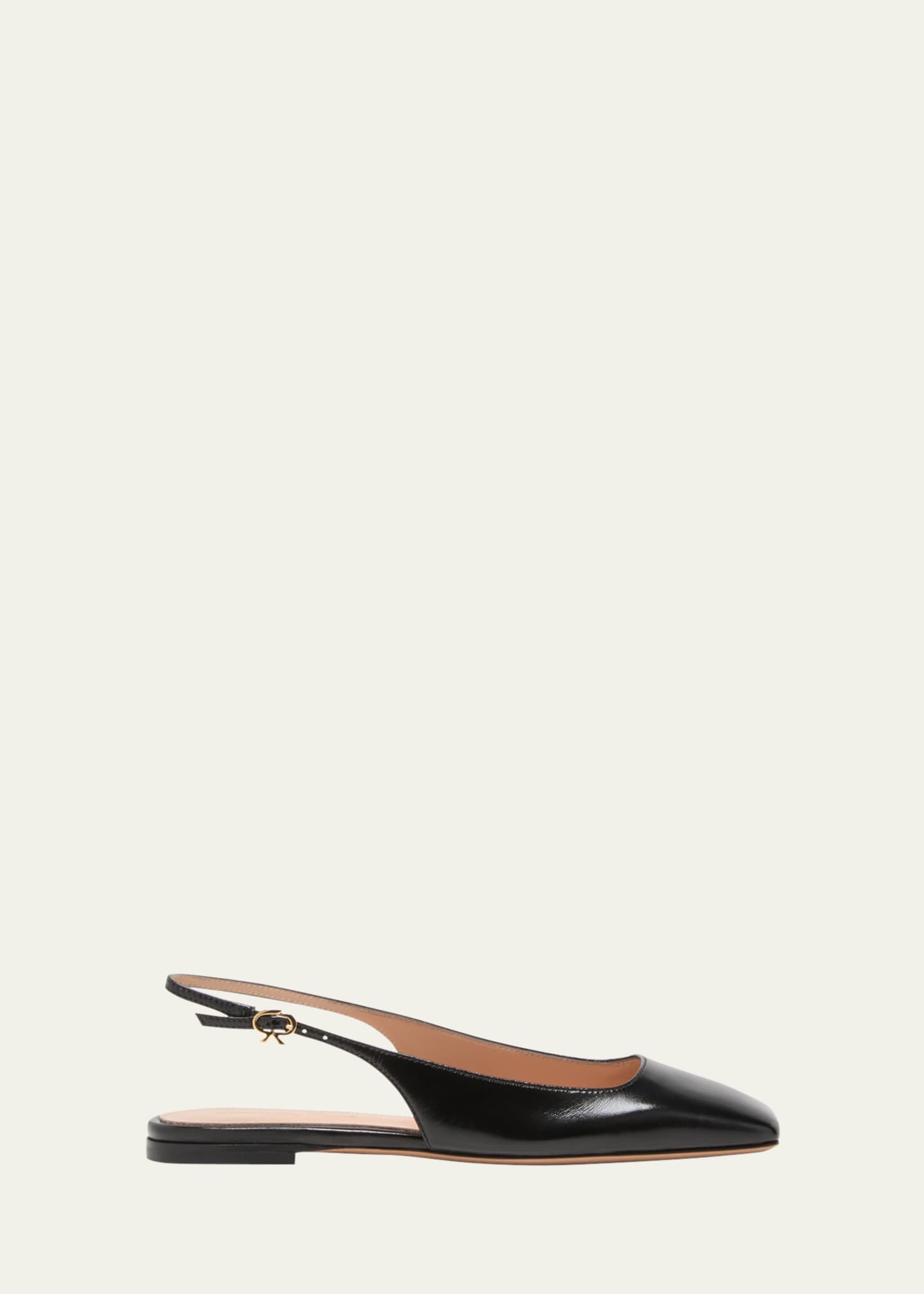 Square toe slingback flats hot sale