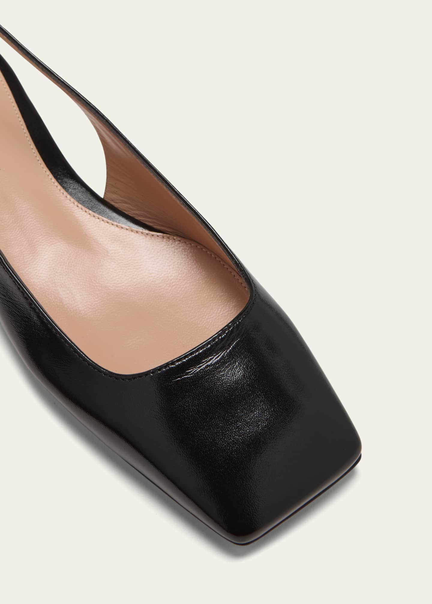 Square toe slingback flats cheap