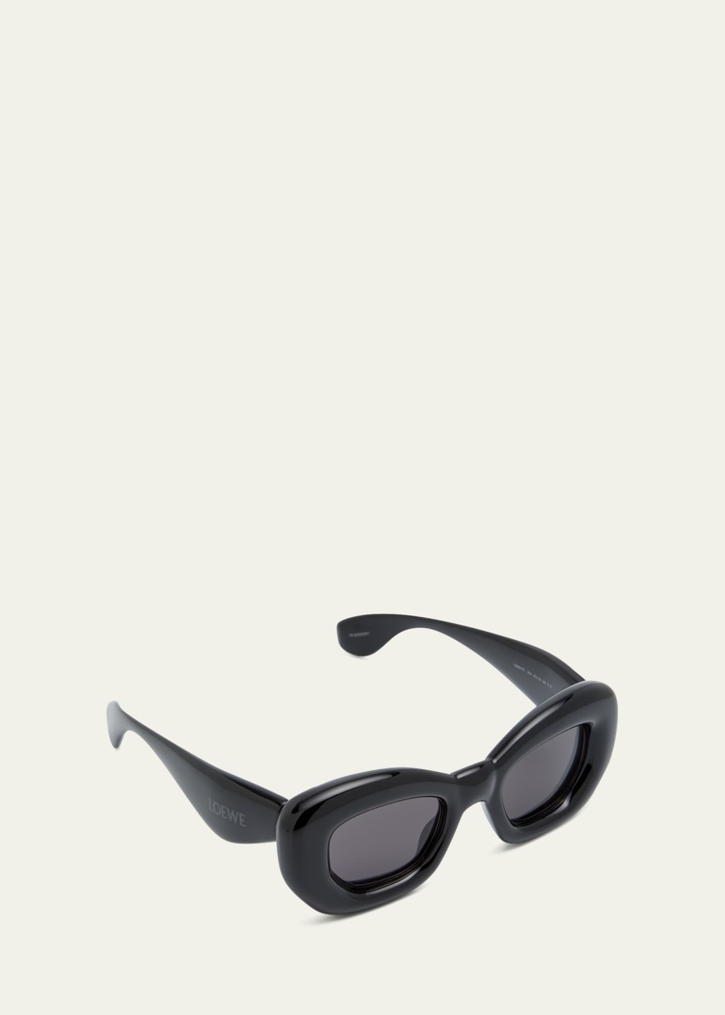 Multilayer Butterfly Sunglasses White/Pink - Loewe