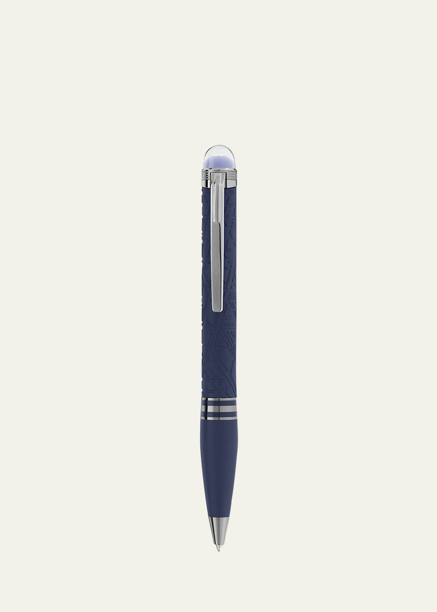 Montblanc Men's Starwalker Spaceblue Resin Ballpoint Pen Image 1 of 3