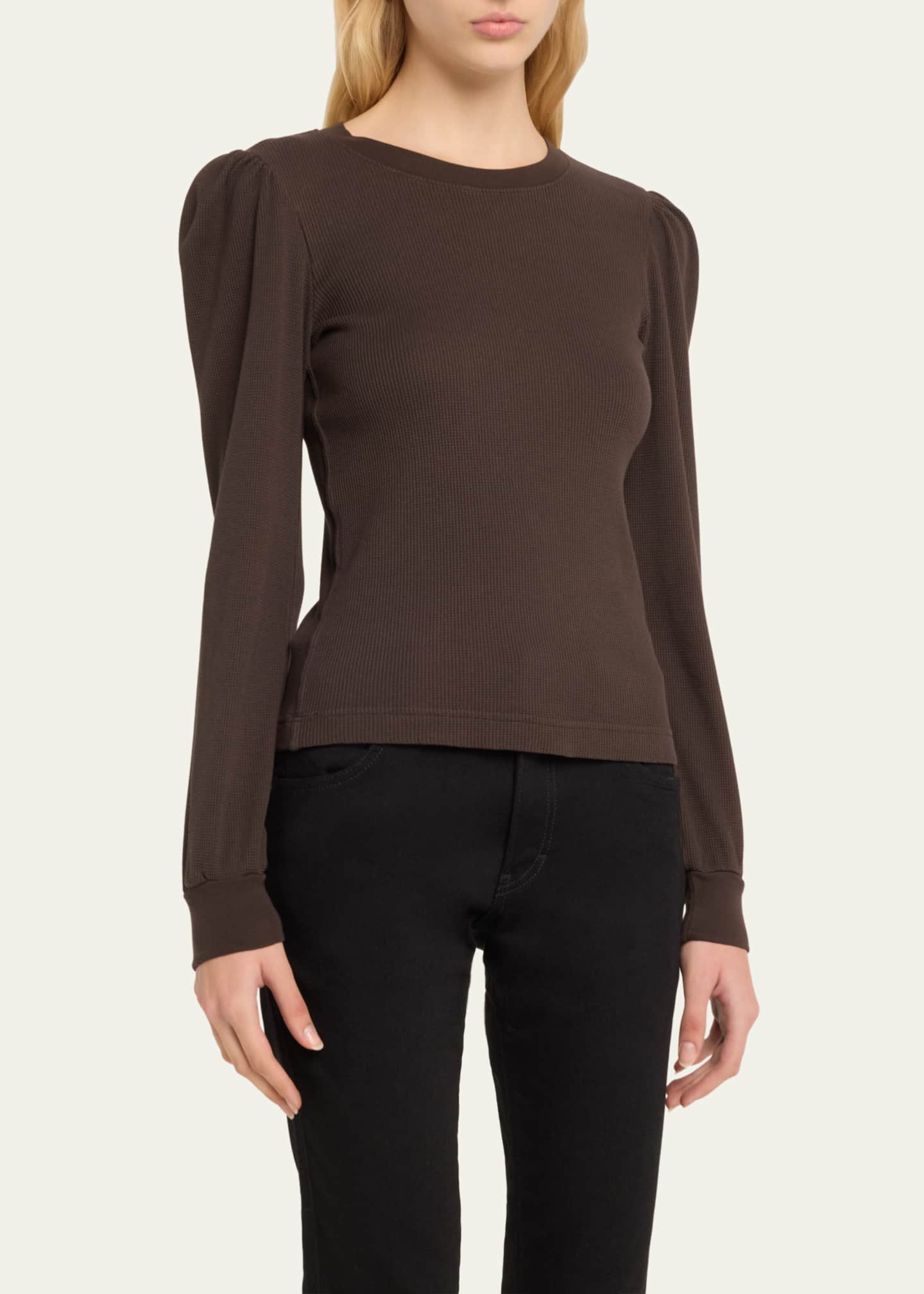 AMO Denim Girly Long-Sleeve Thermal Top Image 4 of 5