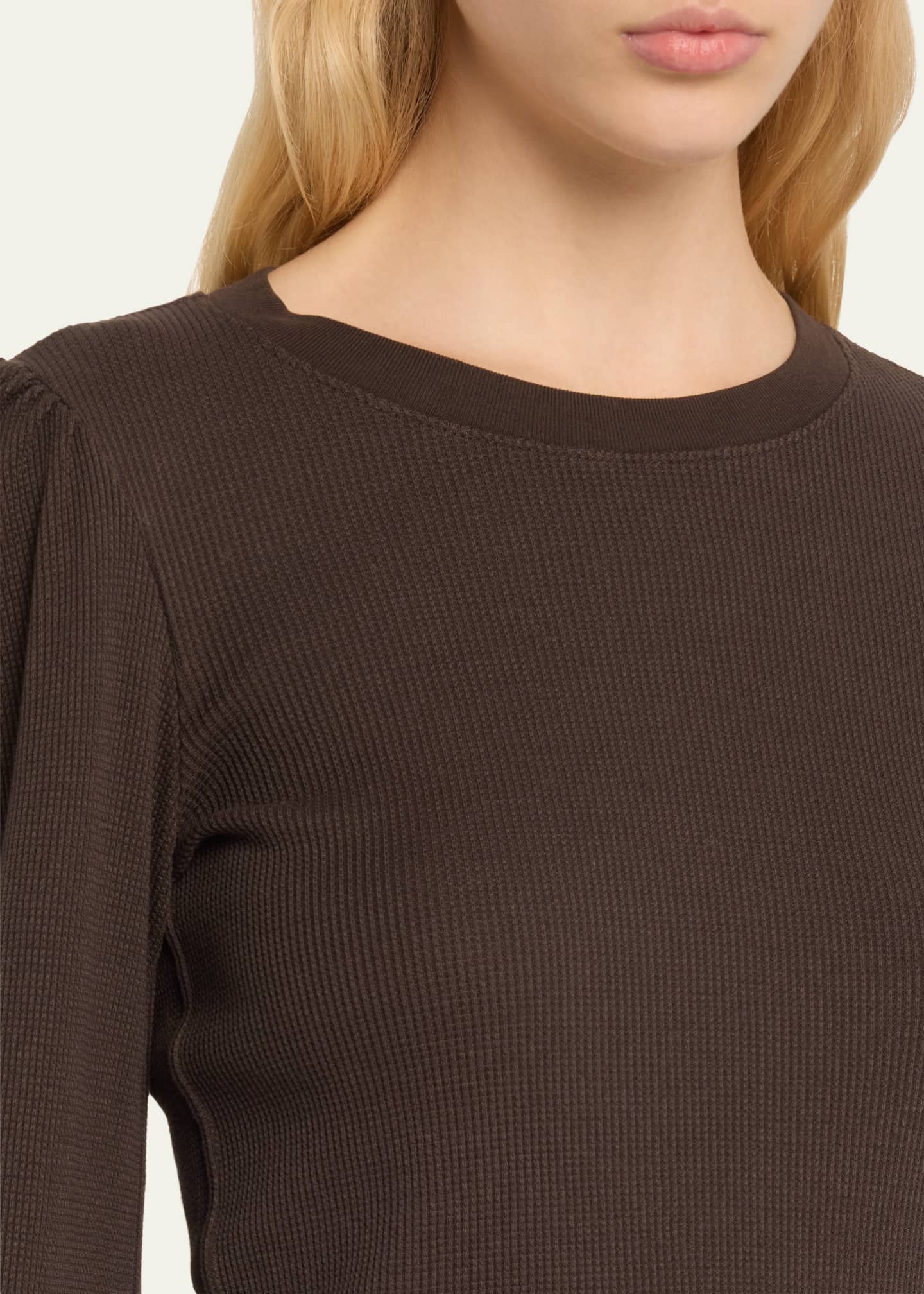 AMO Denim Girly Long-Sleeve Thermal Top Image 5 of 5