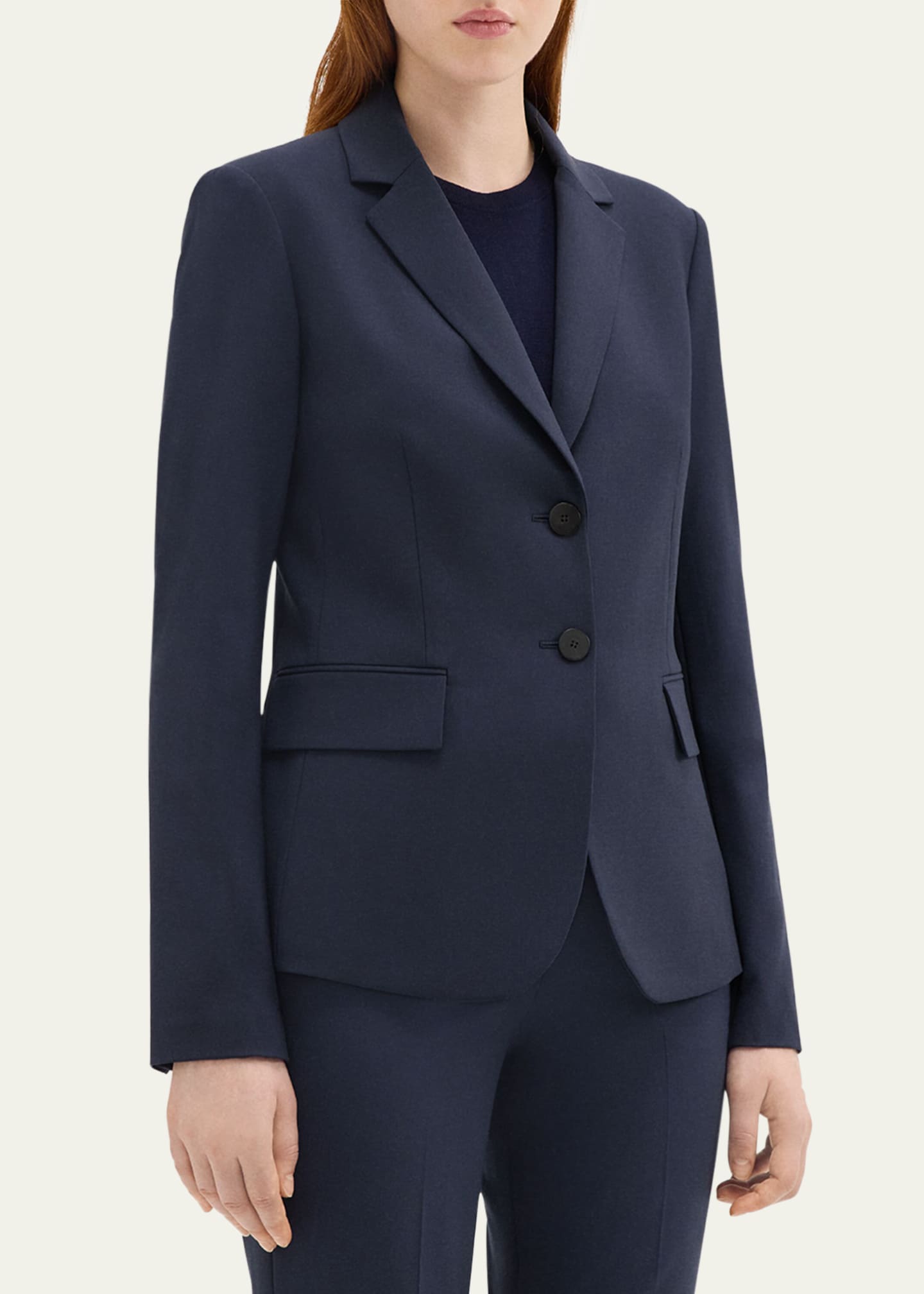 Theory Carissa Blazer in Good Wool