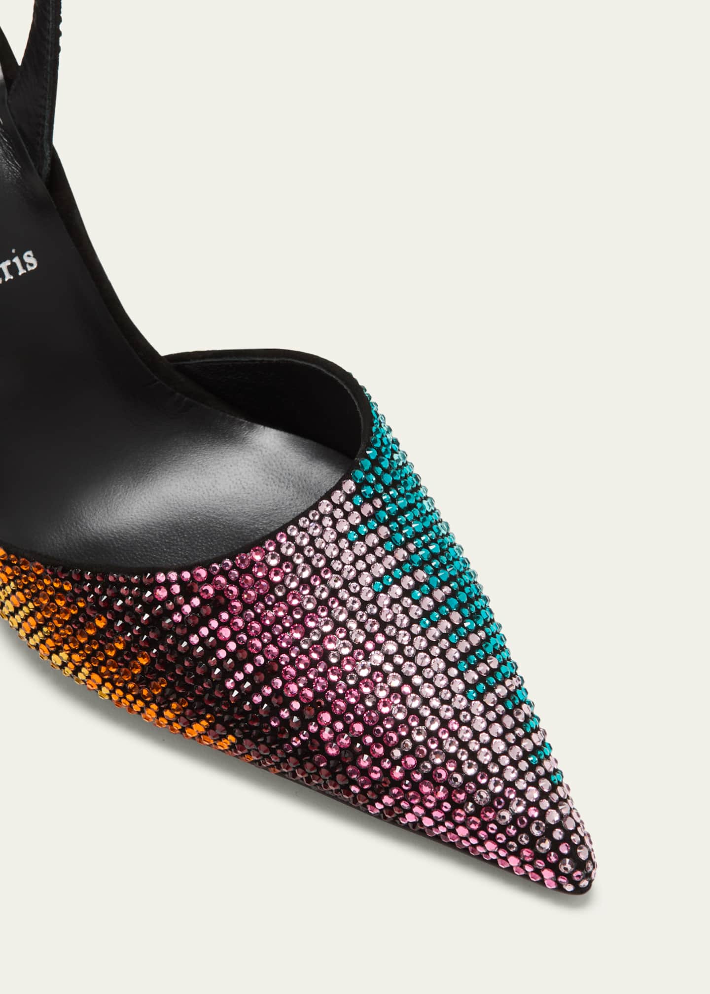 Crystal red bottoms discount