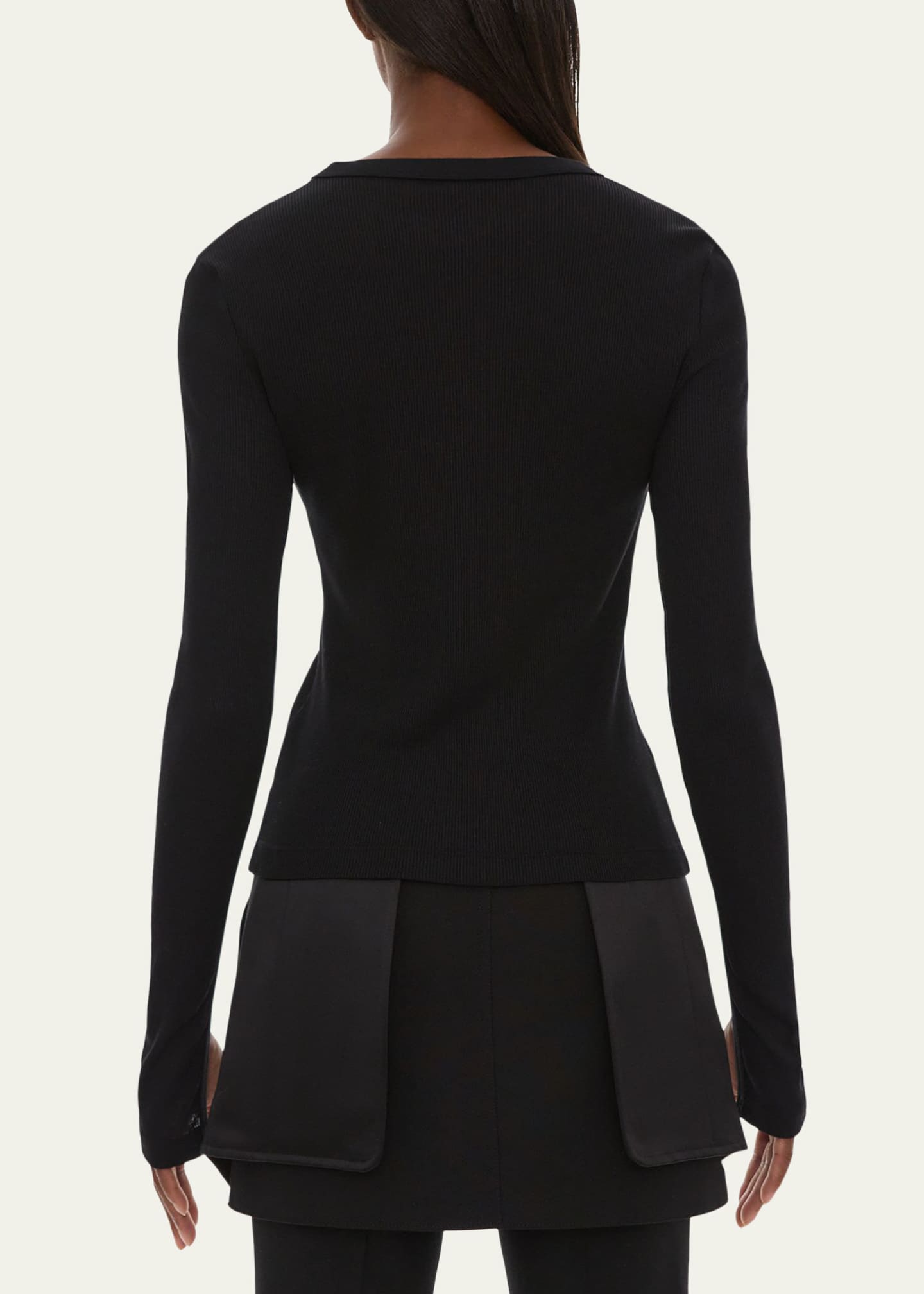 Helmut Lang black knit bra top in size XS/S in great - Depop