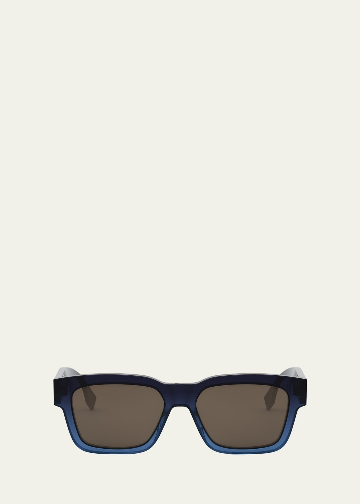 Fendi Men's O'Lock Acetate Rectangle Sunglasses - Bergdorf Goodman
