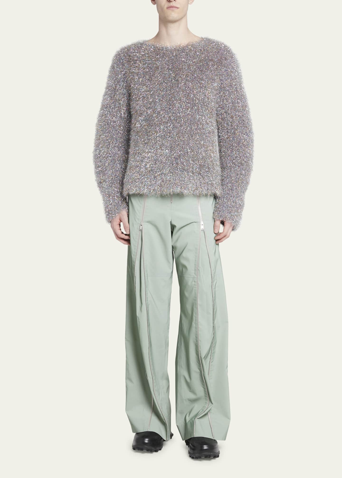 Multicolor online shaggy sweater