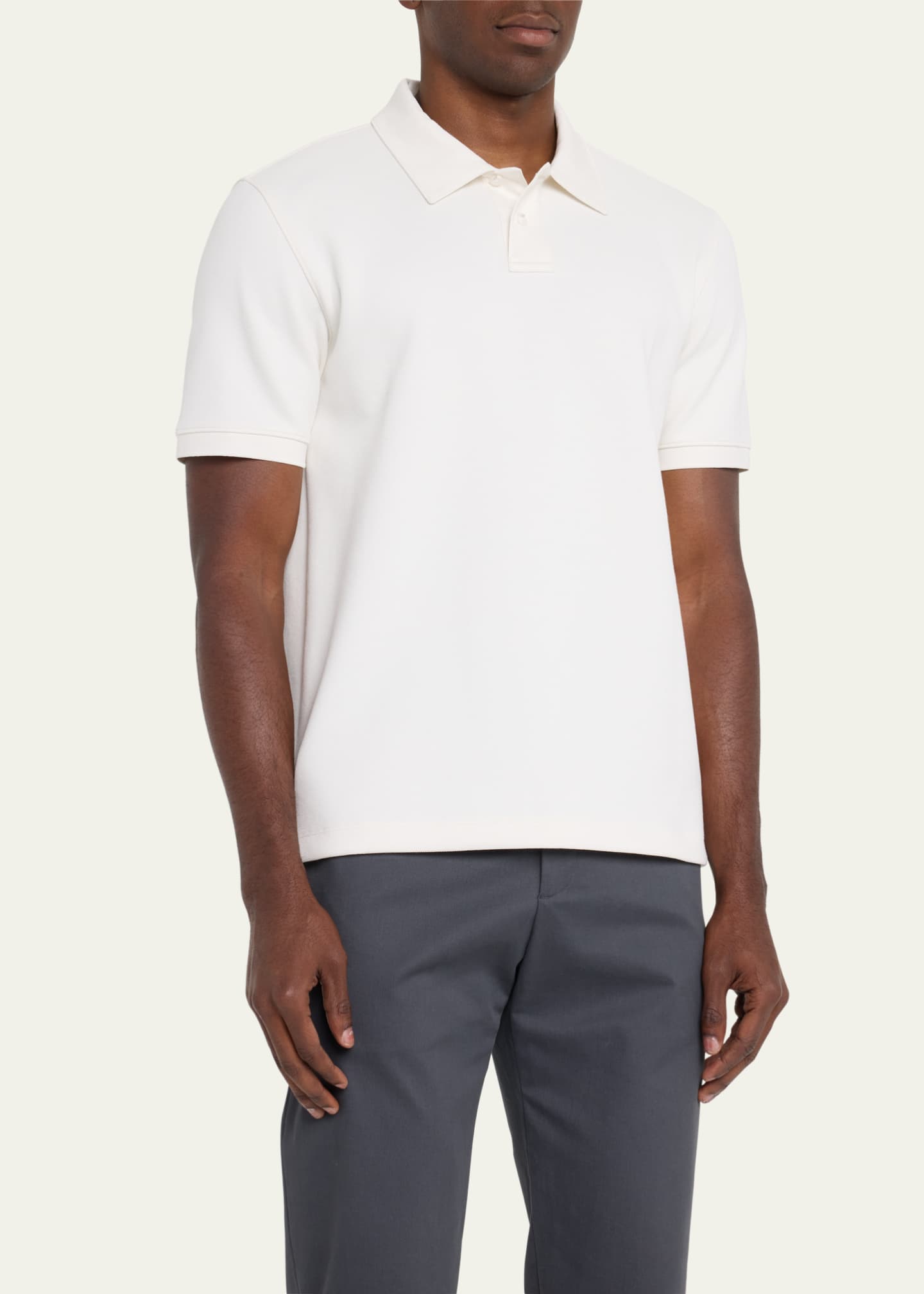 Theory Men's Delroy Solid Polo Shirt - Bergdorf Goodman