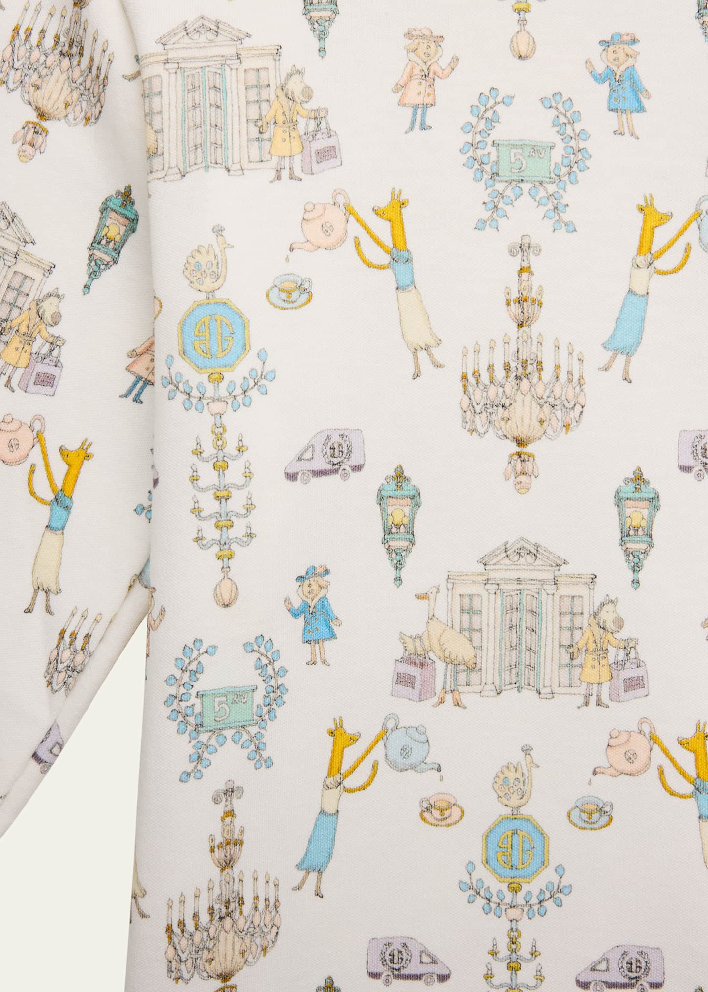 Atelier Choux Kid's Custom 2-Piece Pajama Set, Size 4-5 Image 3 of 3