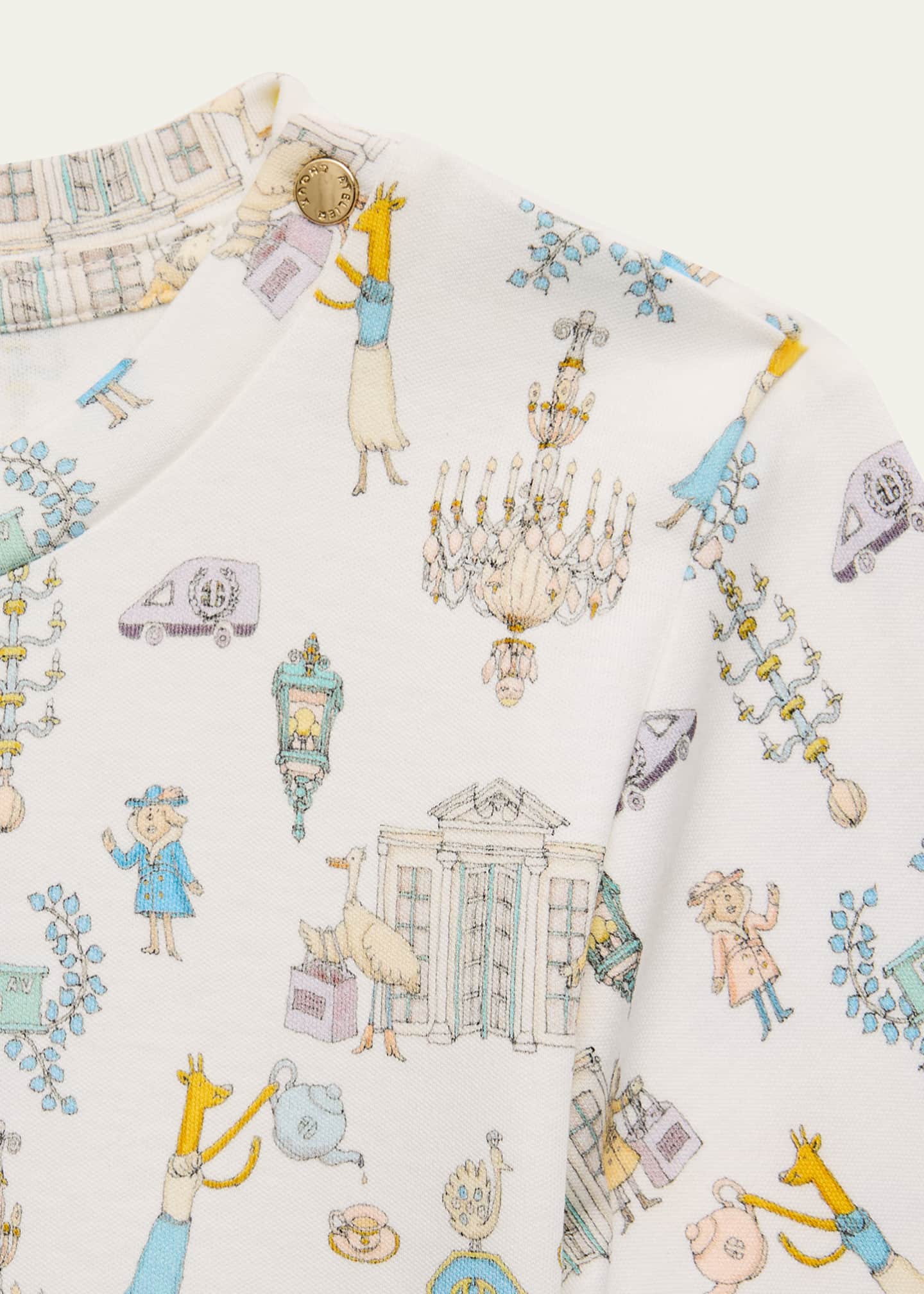 Atelier Choux Kid's Custom Two-Piece Pajama Set, Size 4-5 Image 3 of 3