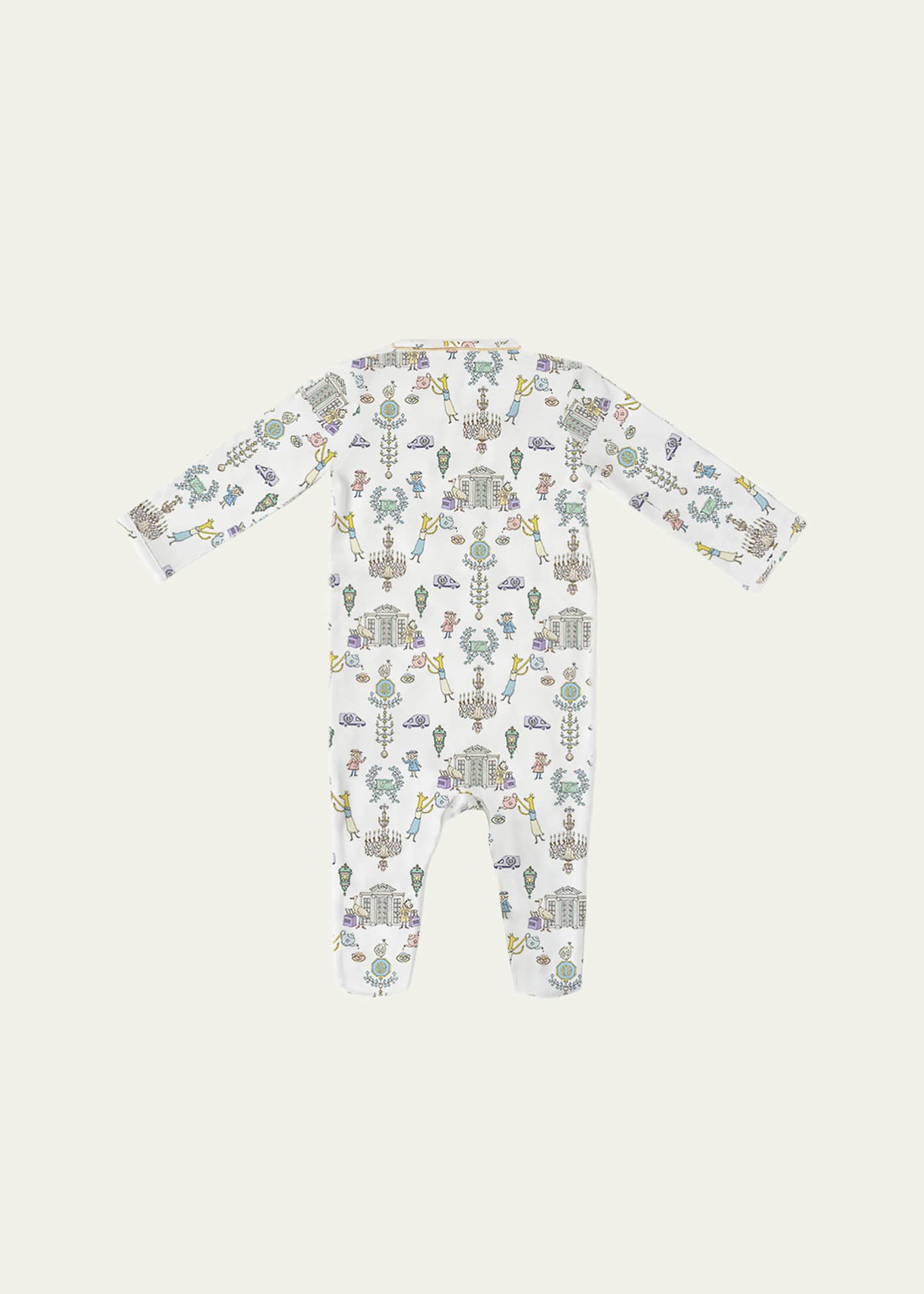 Atelier Choux Kid's Custom Classic Footie Playsuit, Size Newborn-18M Image 2 of 2