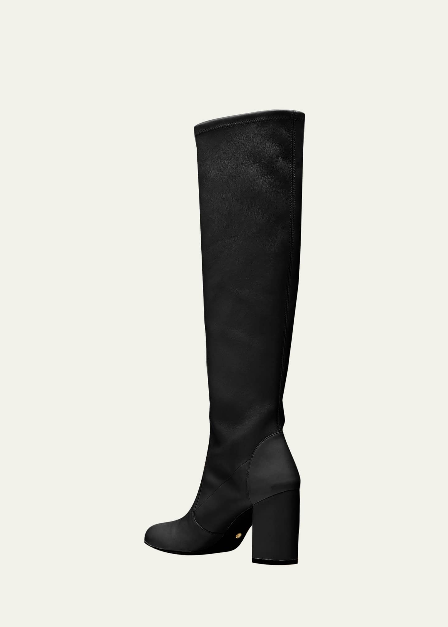 Stuart Weitzman Yuliana Leather Knee Boots - Bergdorf Goodman