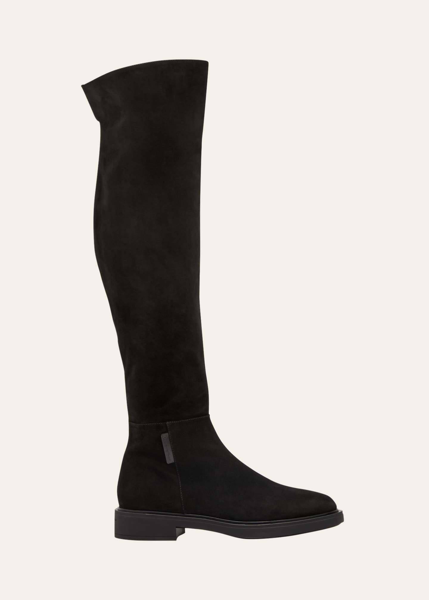Gianvito Rossi Suede Over-The-Knee Boots - Bergdorf Goodman