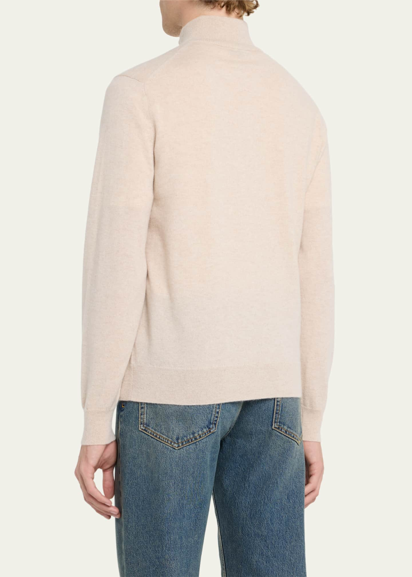 Hilles Cashmere Knit Crewneck Sweater