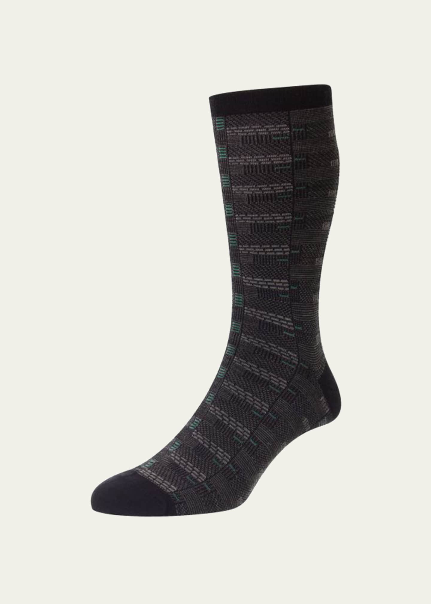 Pantherella Men's Newham MidCalf Socks Bergdorf Goodman