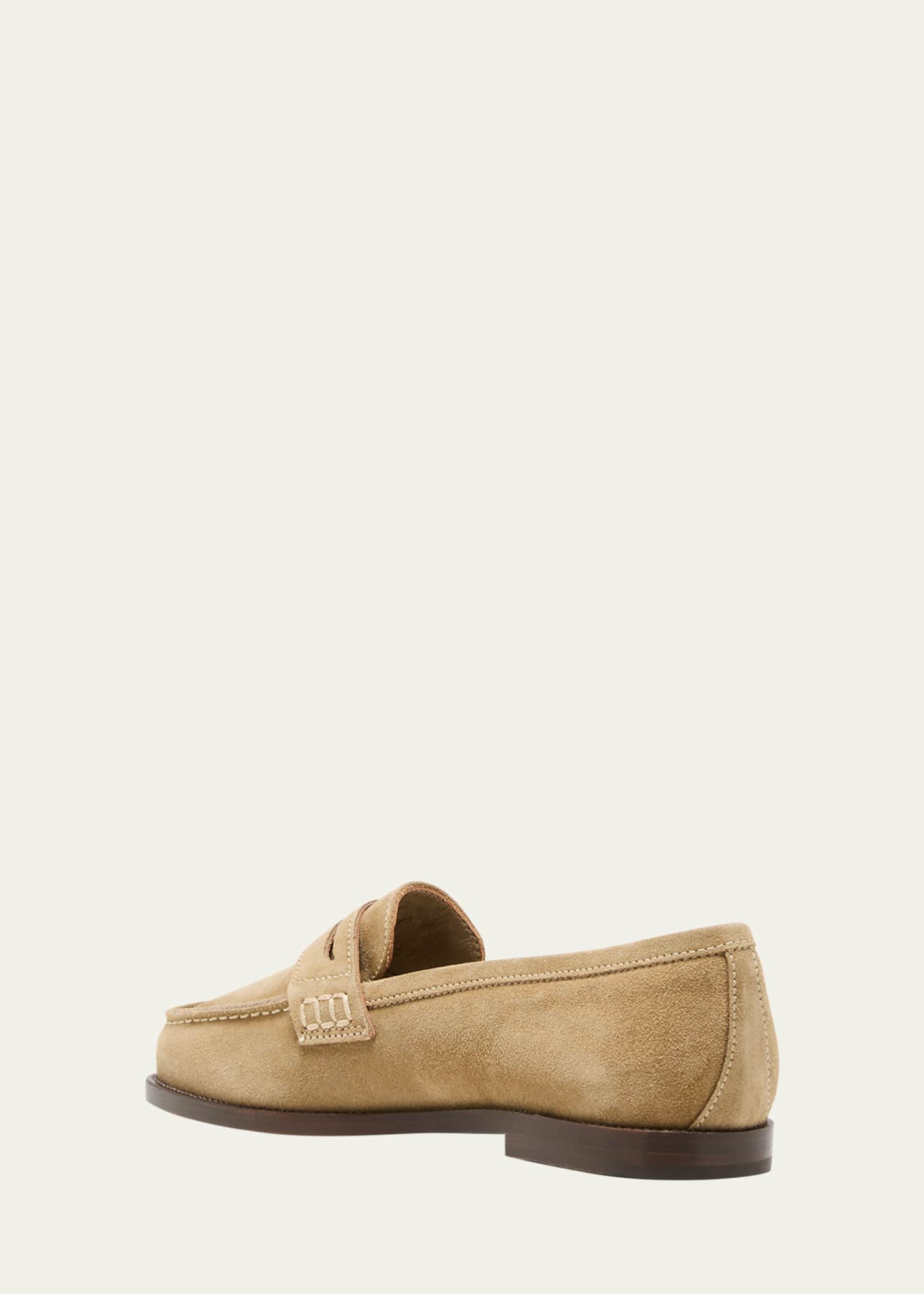 Classic suede shop penny loafer