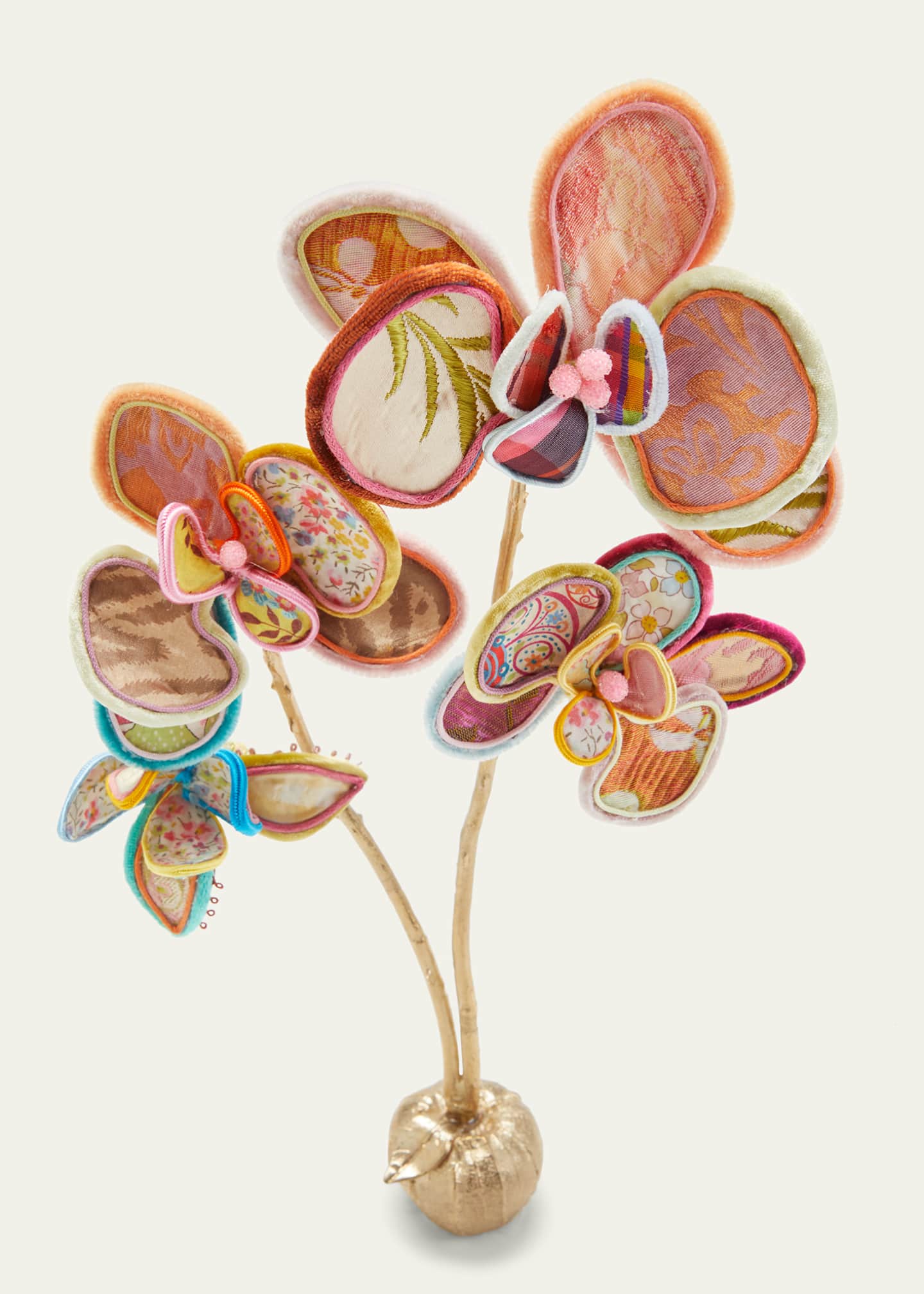 Elizabeth Hayt One-Of-A-Kind Peach Orchid Image 2 of 2