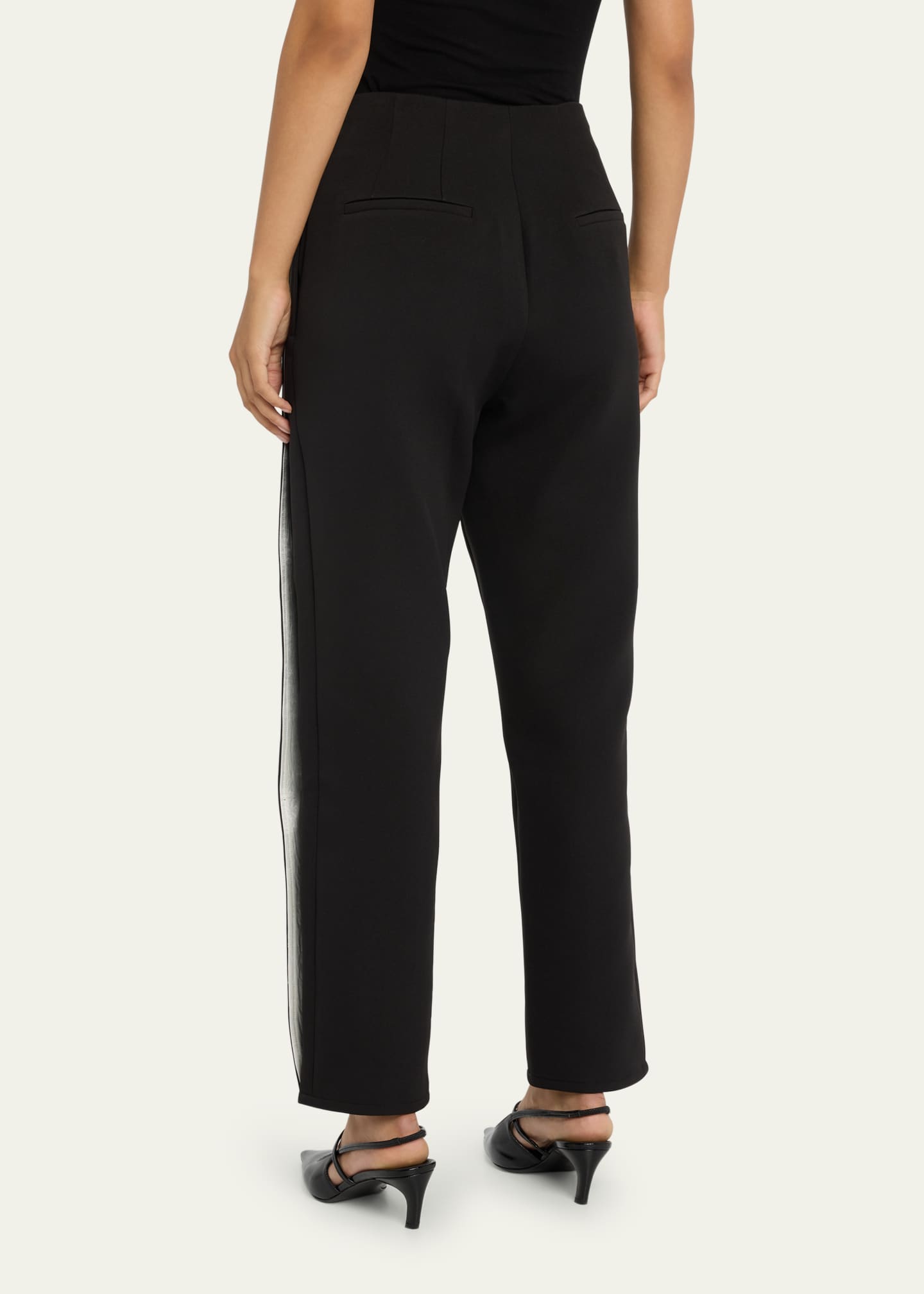 anOnlyChild Pleated Tapered Leg Pants Bergdorf Goodman