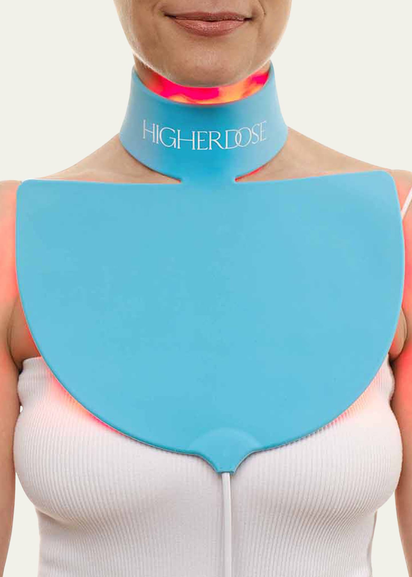 HigherDOSE Red Light Neck Enhancer Mask Image 2 of 5