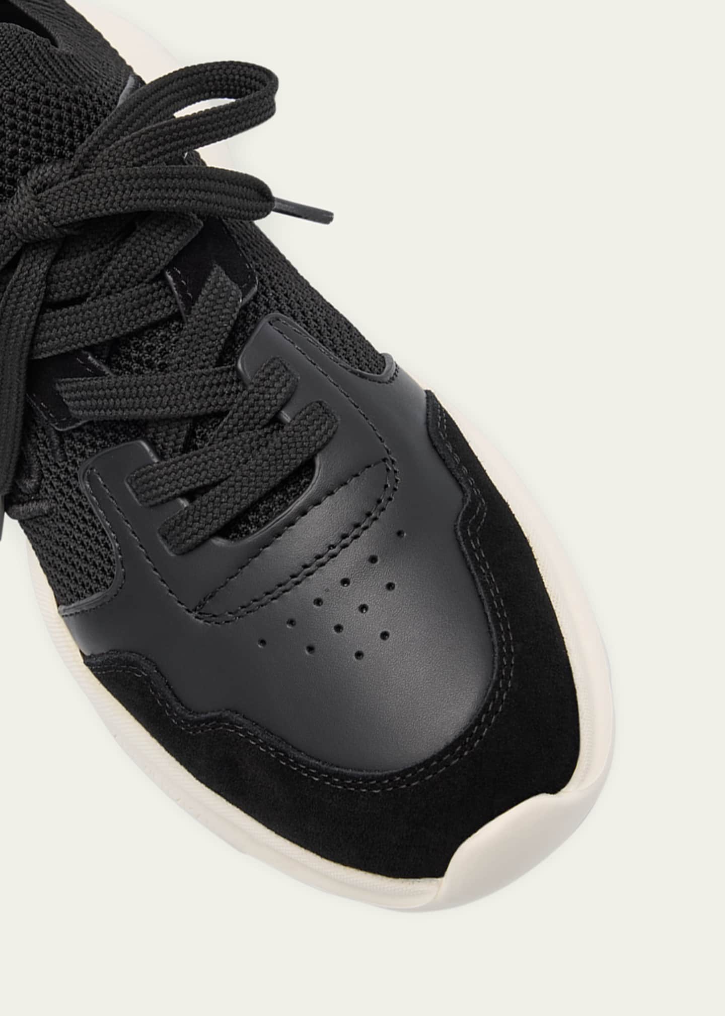 Stuart Weitzman 5050 Stretch Knit Chunky Runner Sneakers Image 3 of 3
