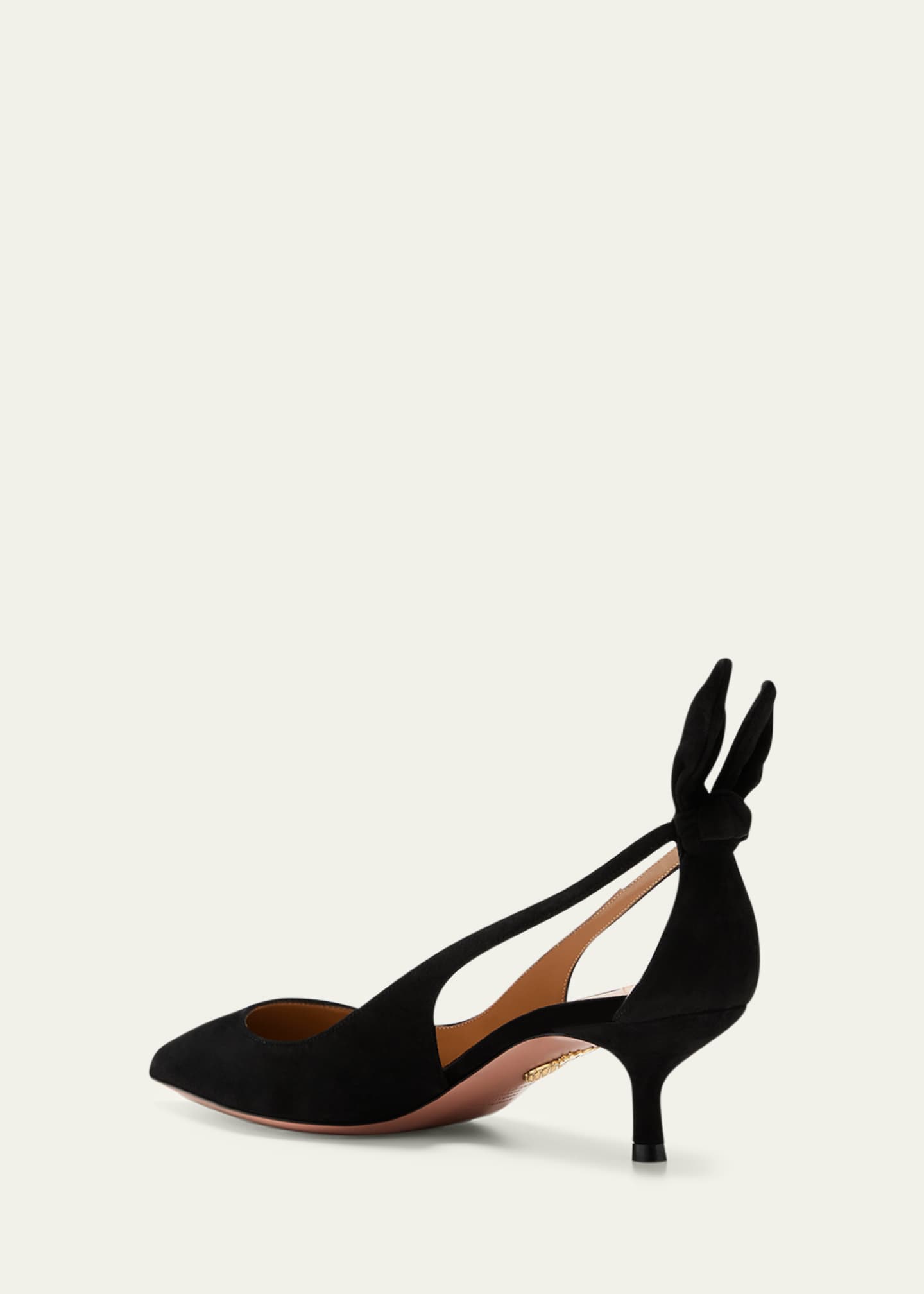 Aquazzura kitten heel store