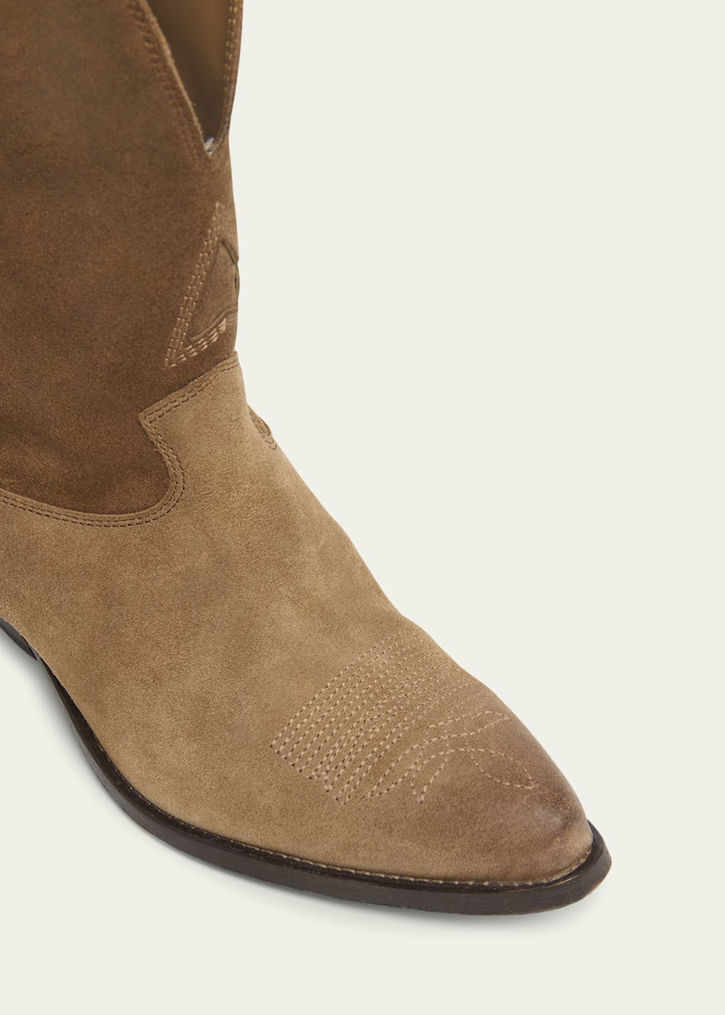 Golden Goose Wish Star Suede Western Boots Image 5 of 5