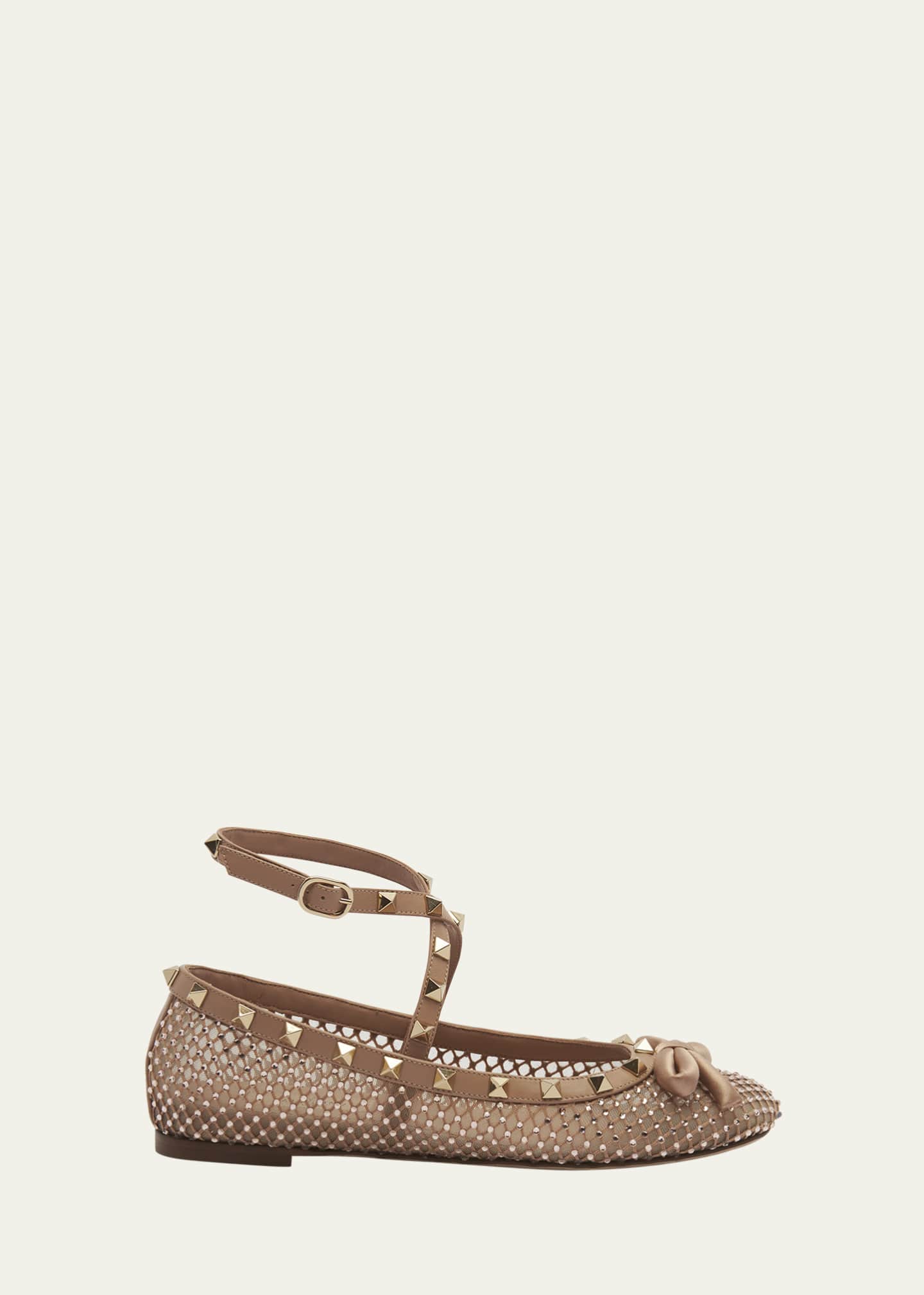 Valentino ankle strap flats 2025