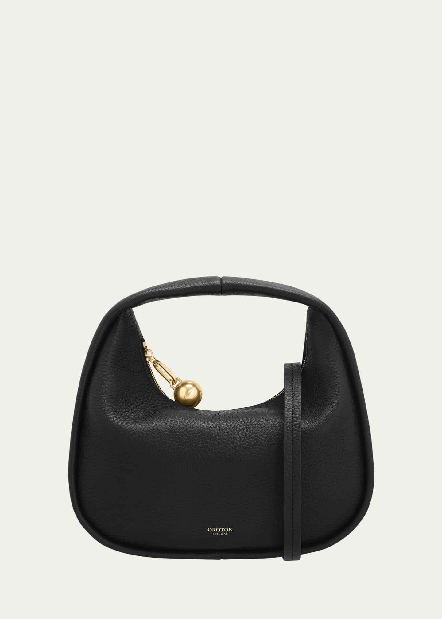 THE ROW Half Moon Shoulder Bag in Leather - Bergdorf Goodman