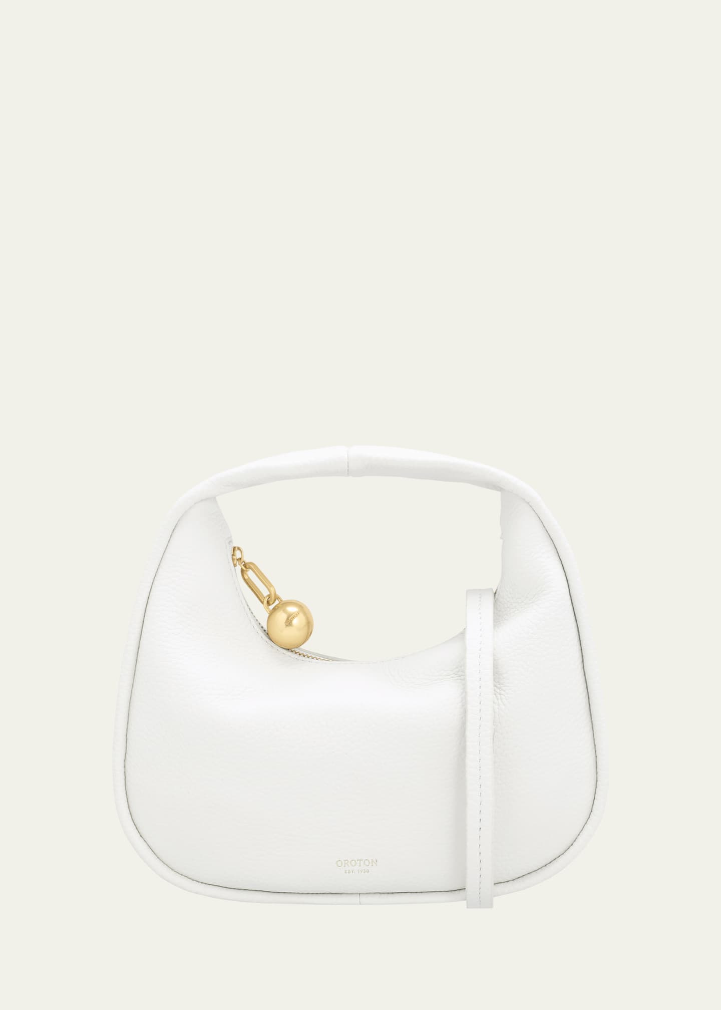 White leather deals mini bag