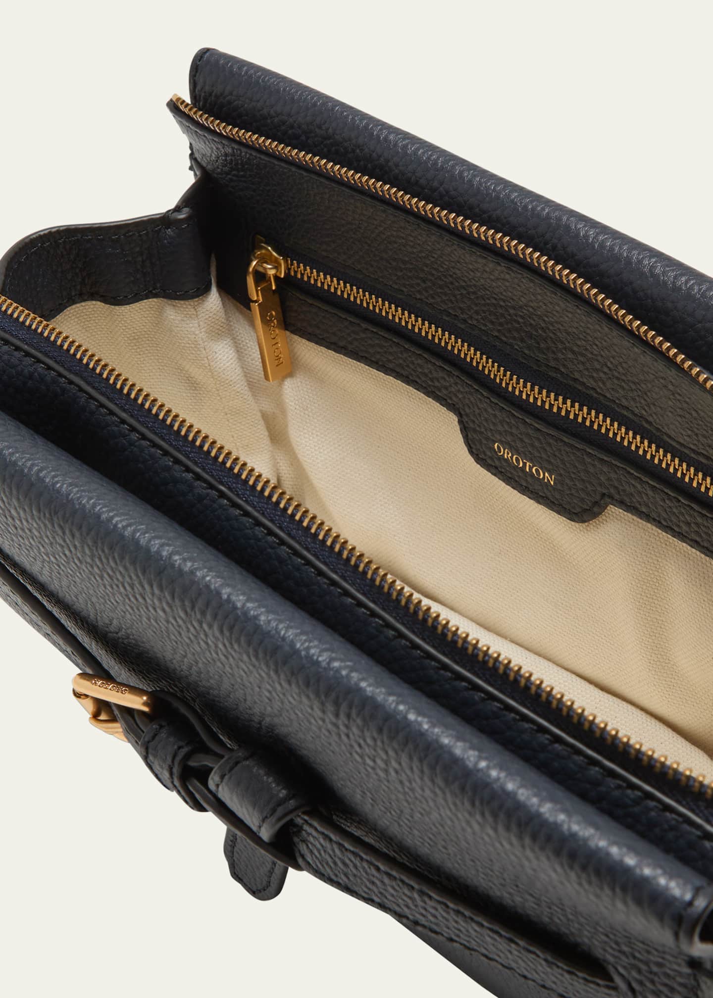 Oroton Margot Leather Crossbody Bag Bergdorf Goodman